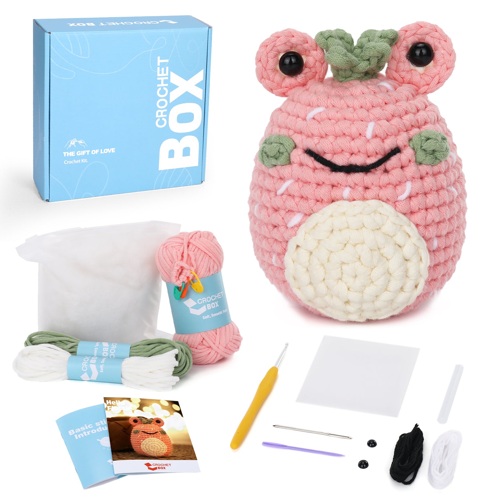 CROCHET BOX Complete Crochet Kit for Beginners —— Hello Flossie