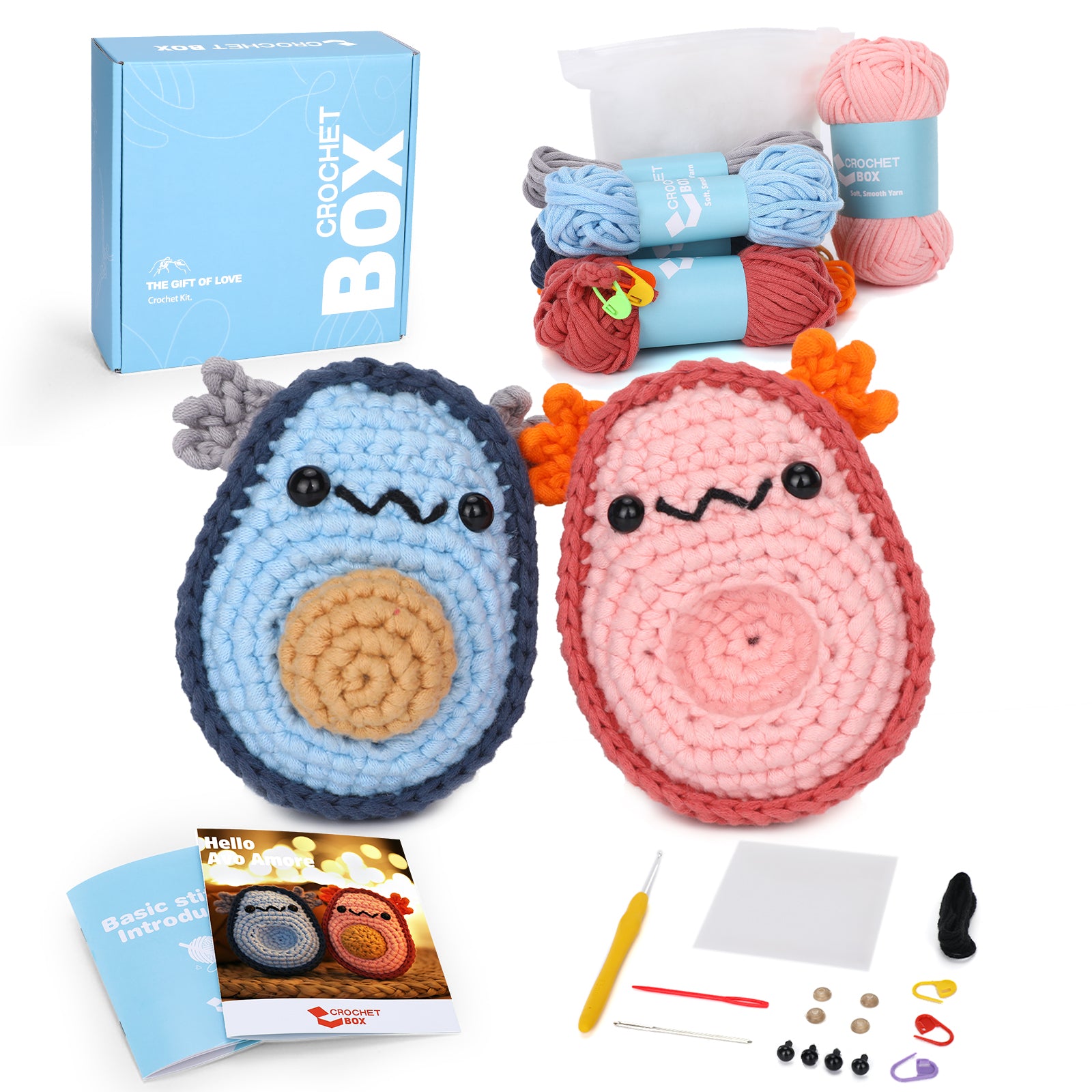 Complete Crochet Kit for Beginners——Avo Amore