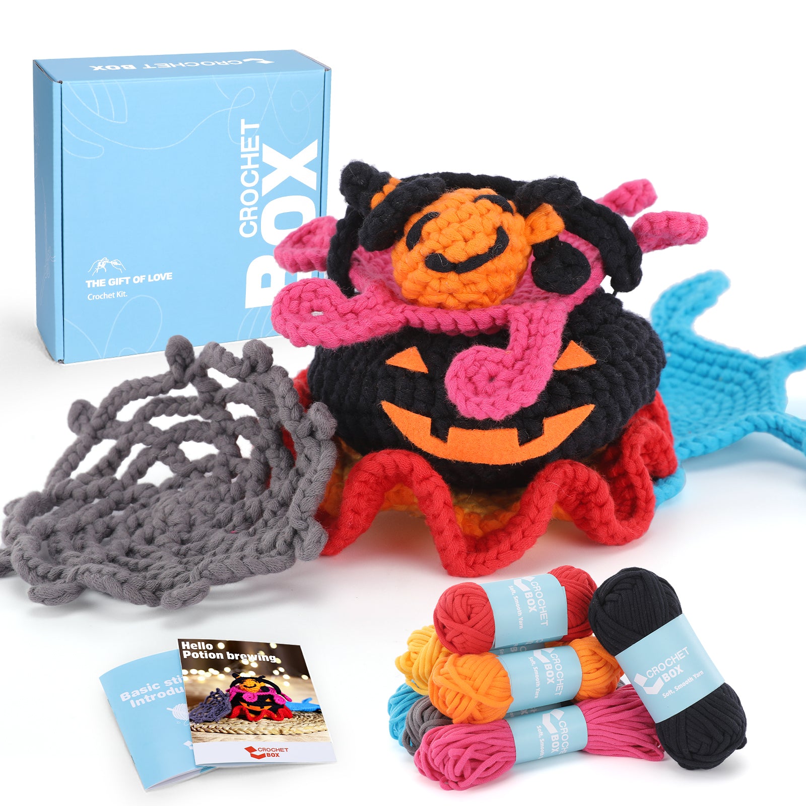 CROCHET BOX Complete Crochet Kit for Beginners —— Potion Brewing