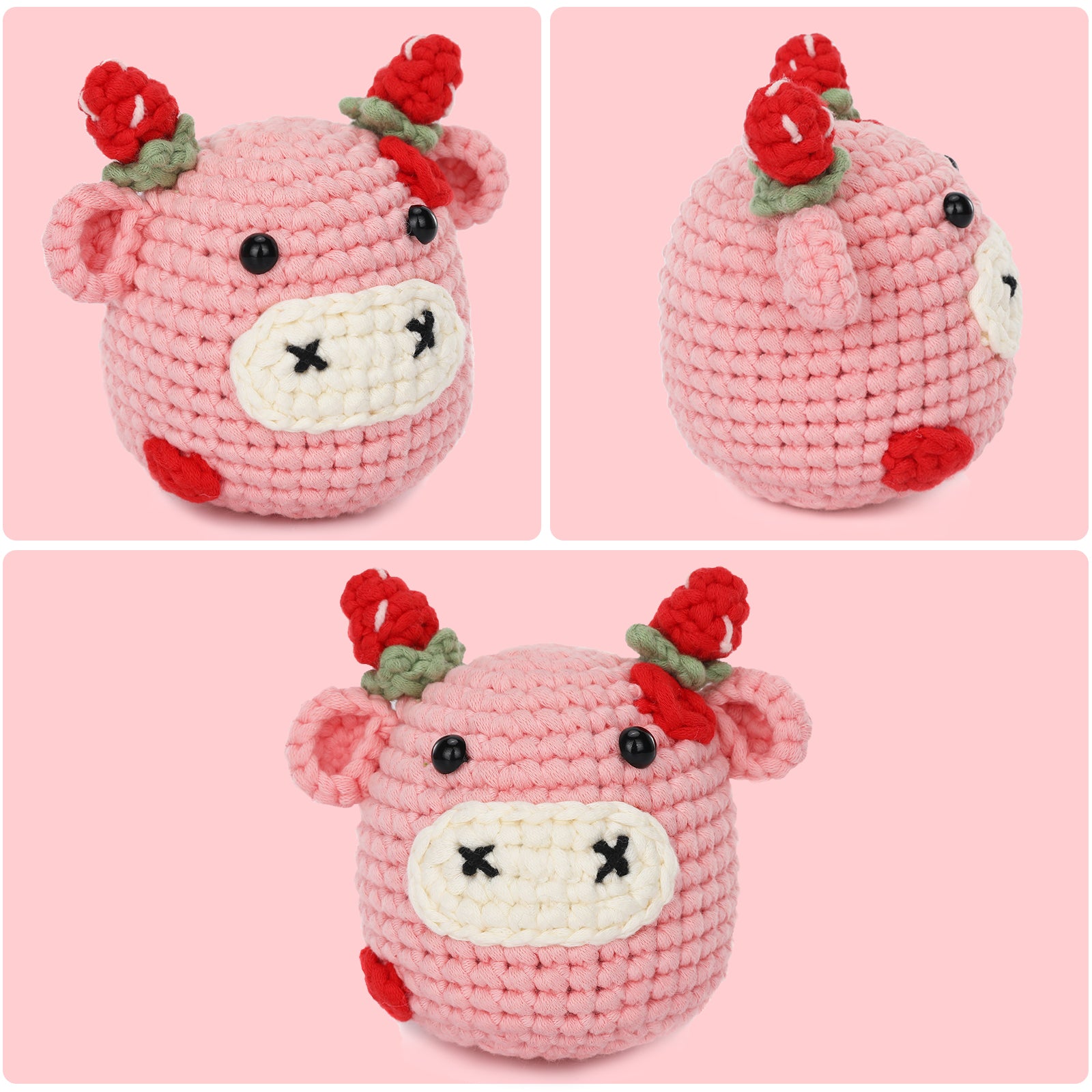 Complete Crochet Kit for Beginners——Hello MooBerry