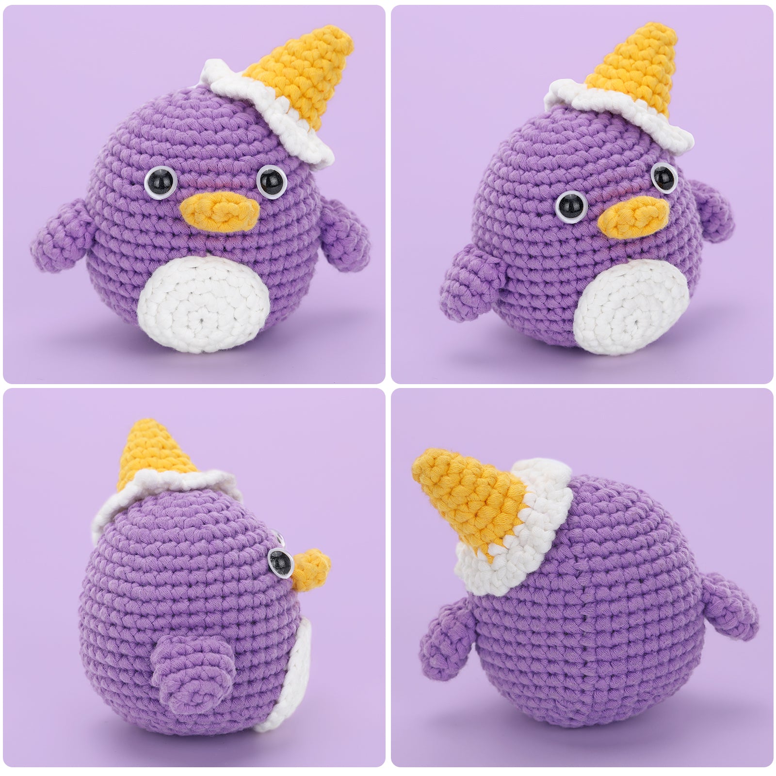 CROCHET BOX Complete Beginners Crochet Kit- Penguin