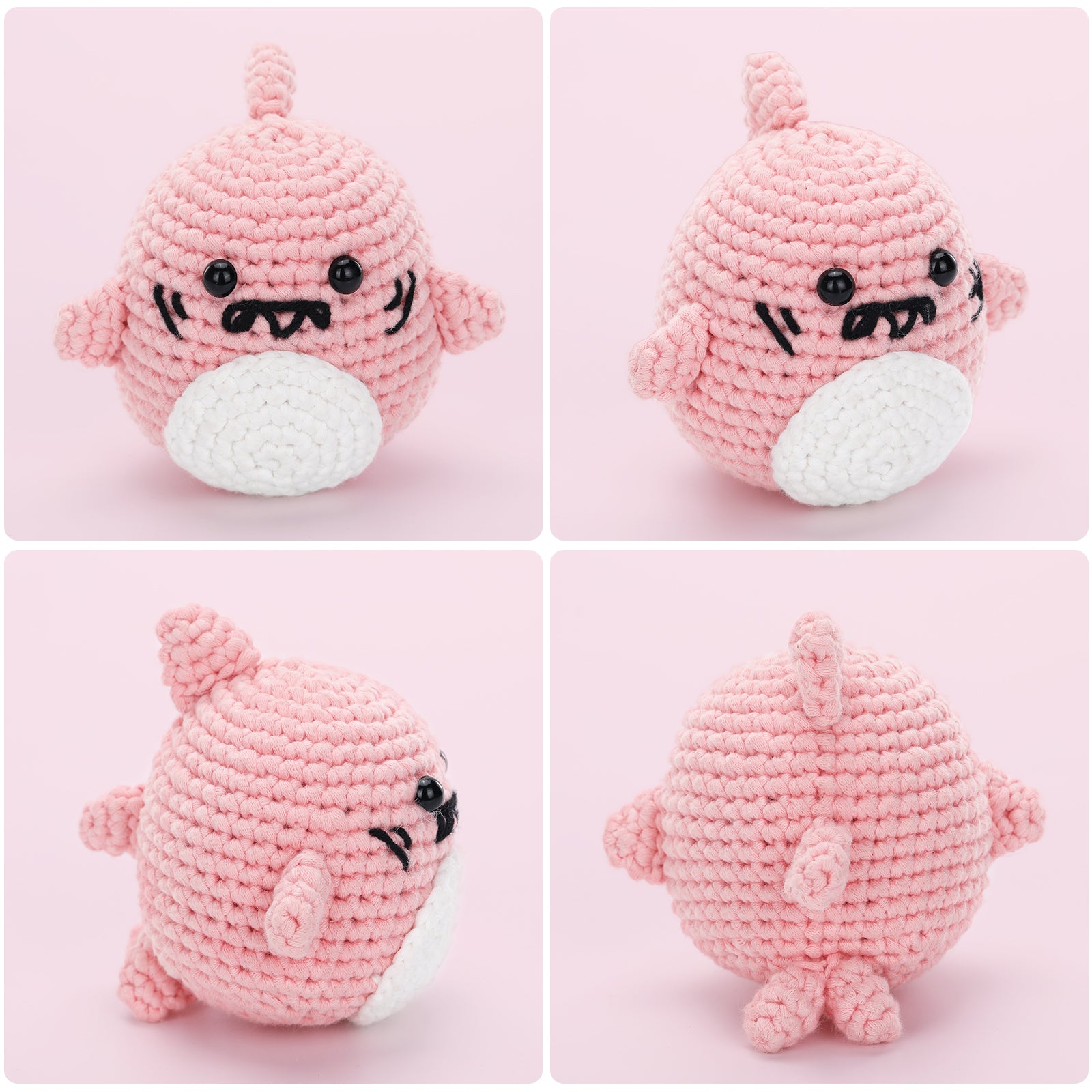 CROCHET BOX Complete Crochet Kit for Beginners - Shark