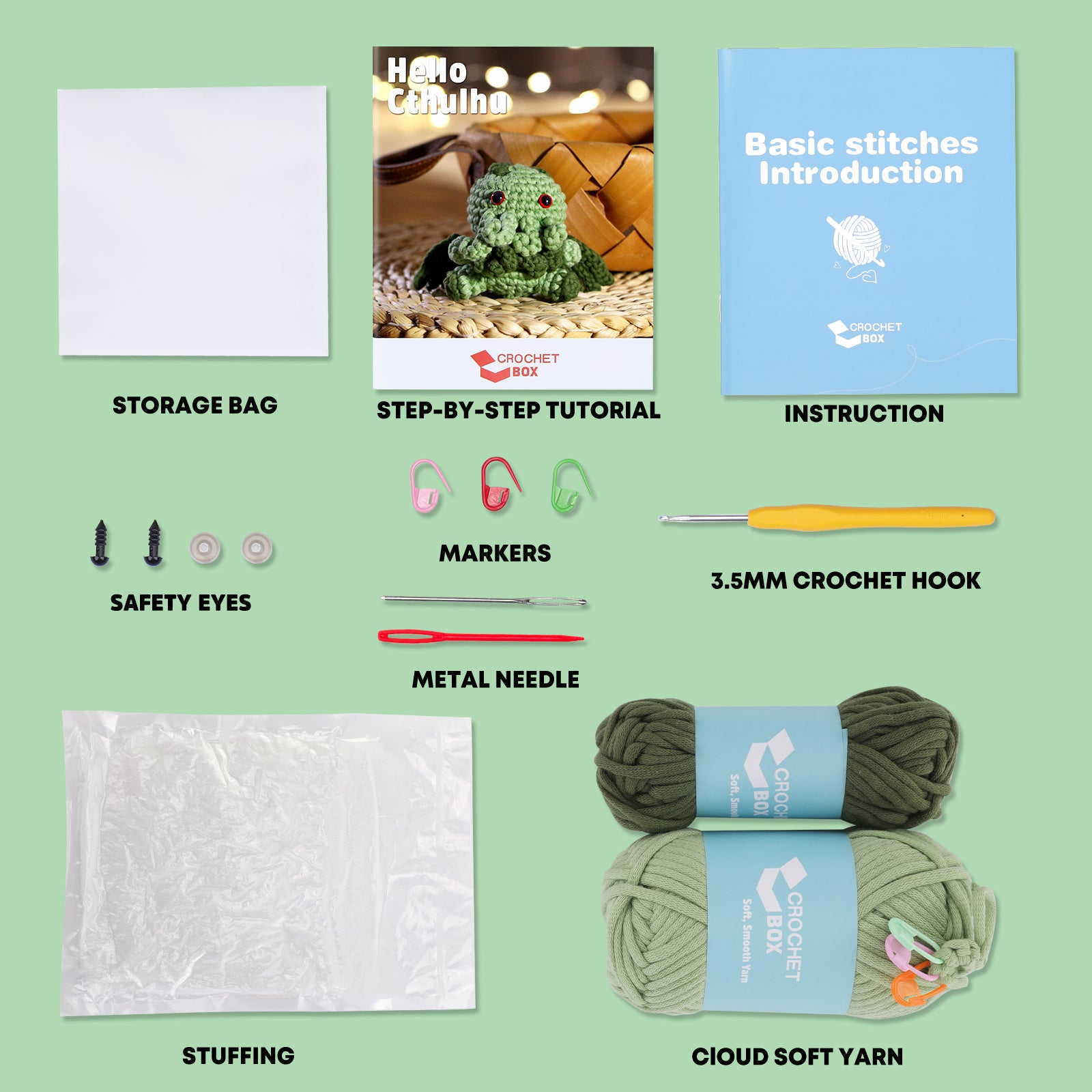 Complete Crochet Kit for Beginners —— AAAAA