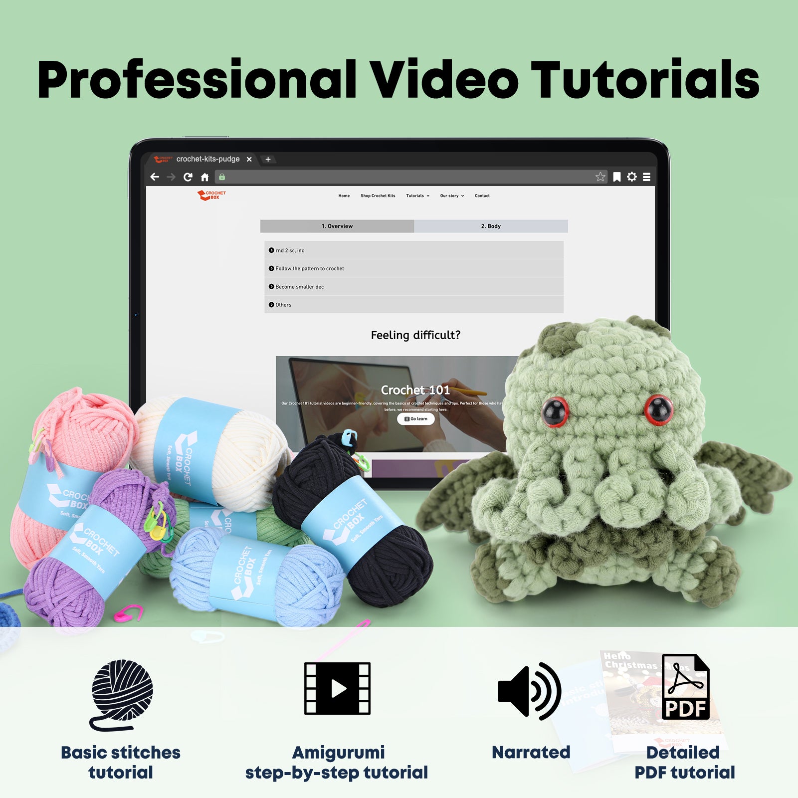 Complete Crochet Kit for Beginners —— AAAAA