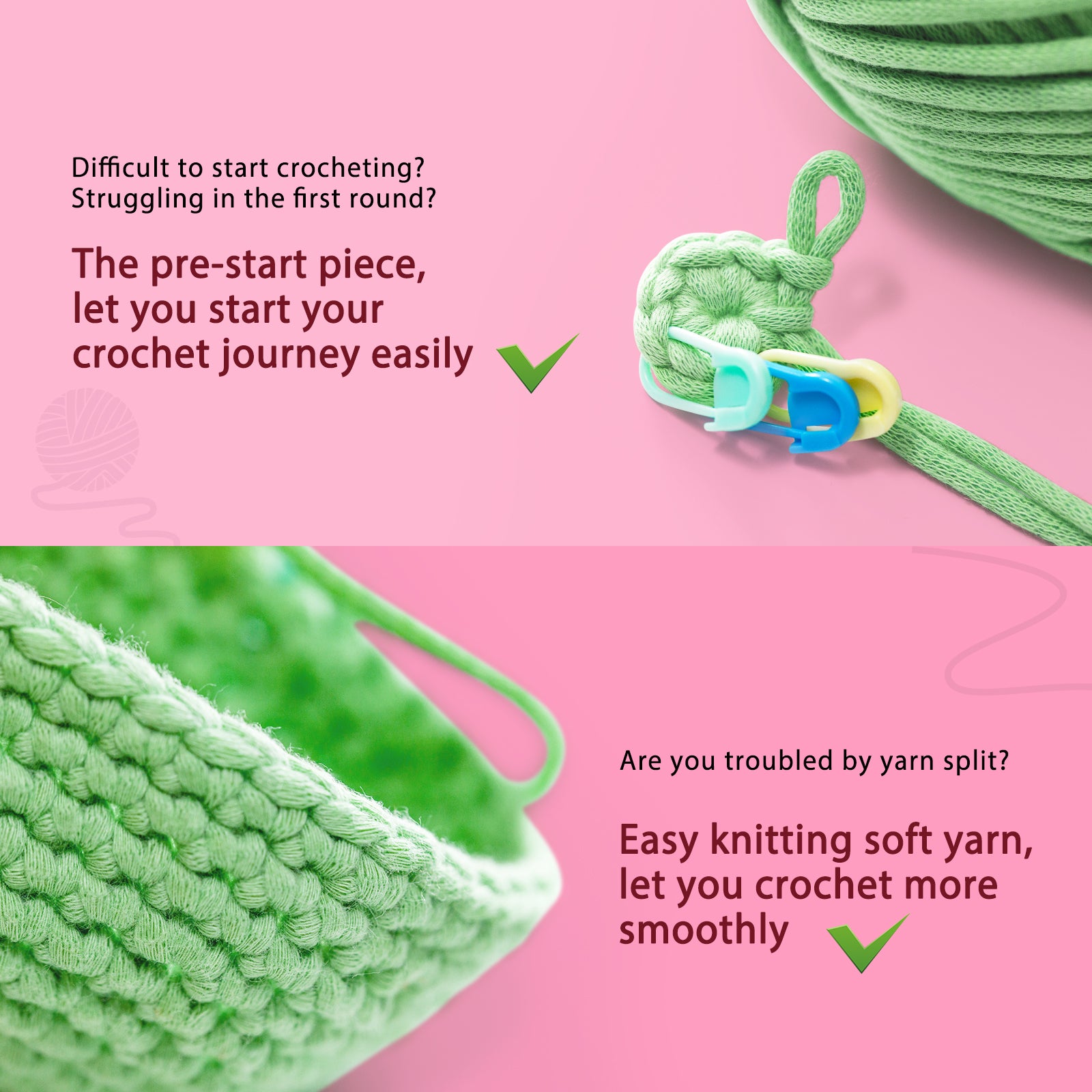 CROCHET BOX Complete Crochet Kit for Beginners —— Fun flamingo bag hanging