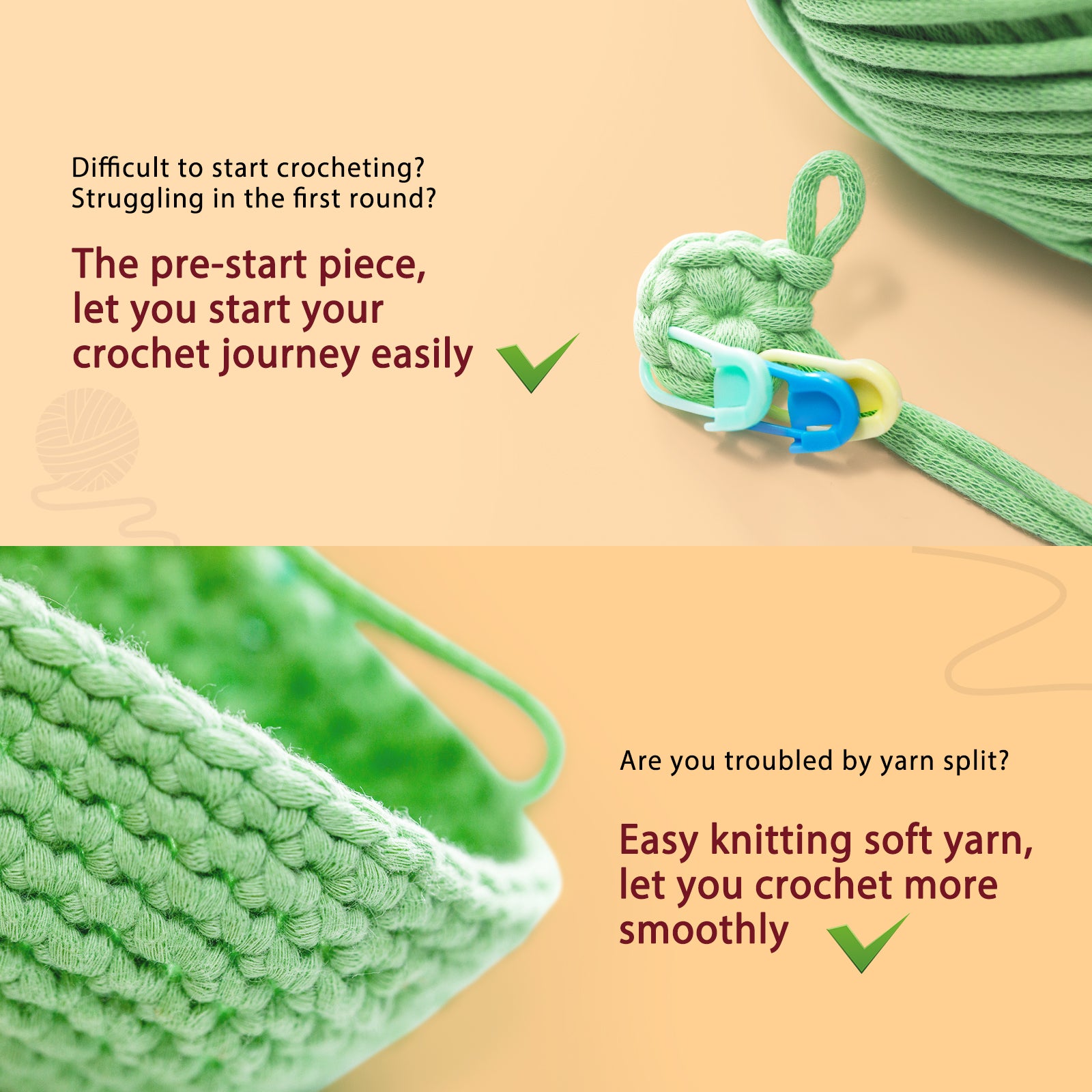 CROCHET BOX Crochet Kit for Beginners—— Highland Cow