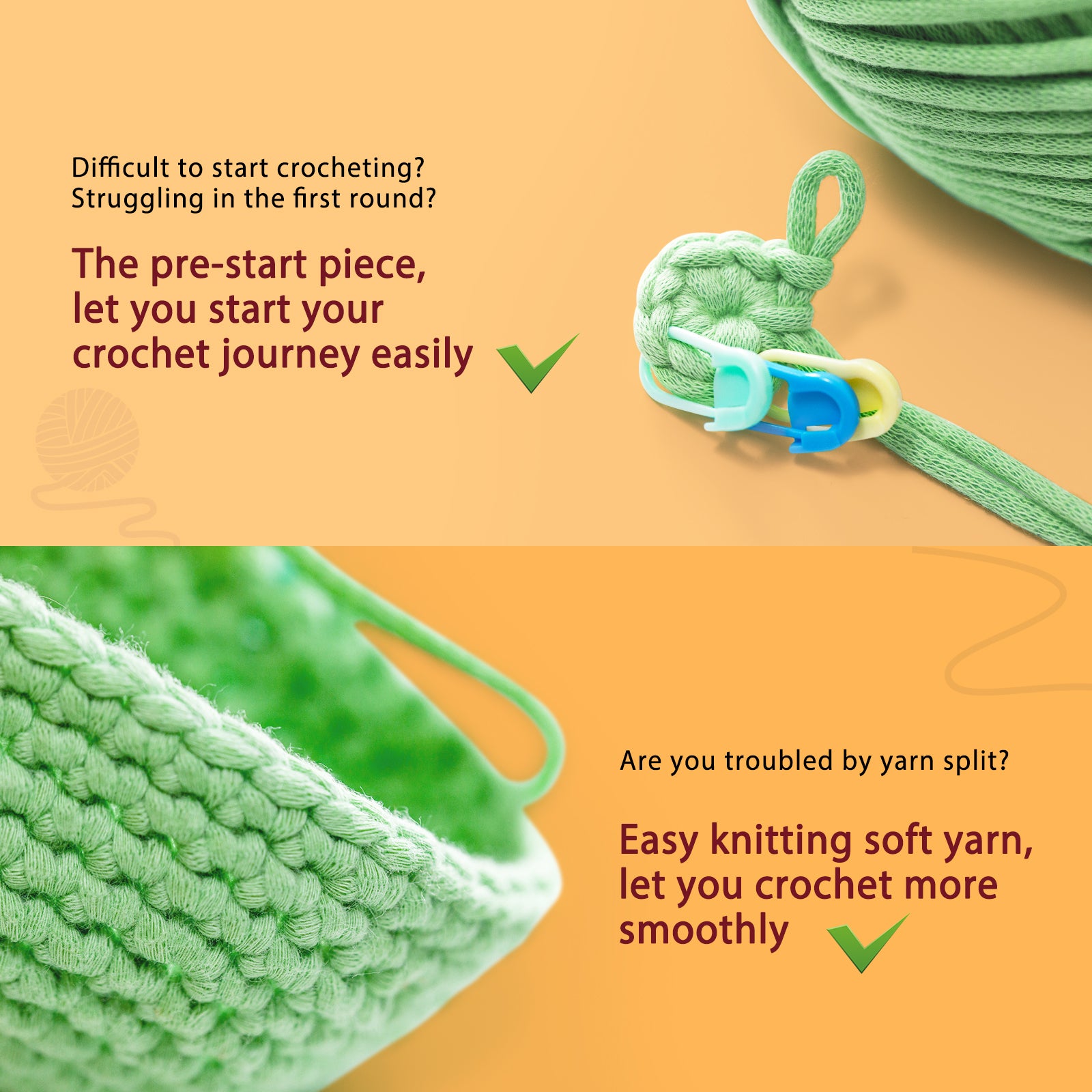 Complete Crochet Kit for Beginners —— Animal Swing