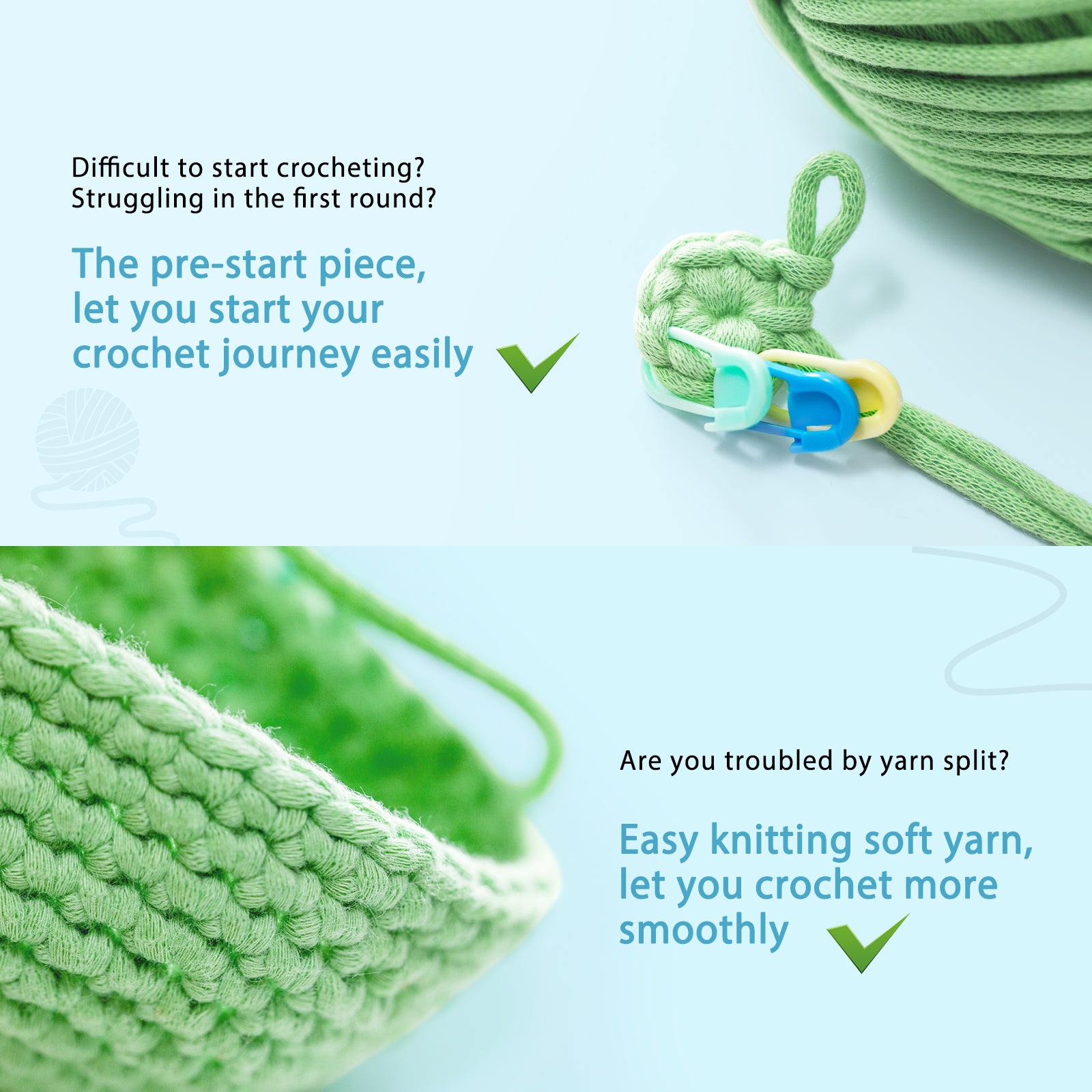 CrochetBox Complete Crochet Kit for Beginners - All You Need in, Step-by-Step Video Tutorial, Instruction, Easy Using Soft Yarn, Cool Octopus Animal Design, Birthday, Holiday Gift for Adults, Teens