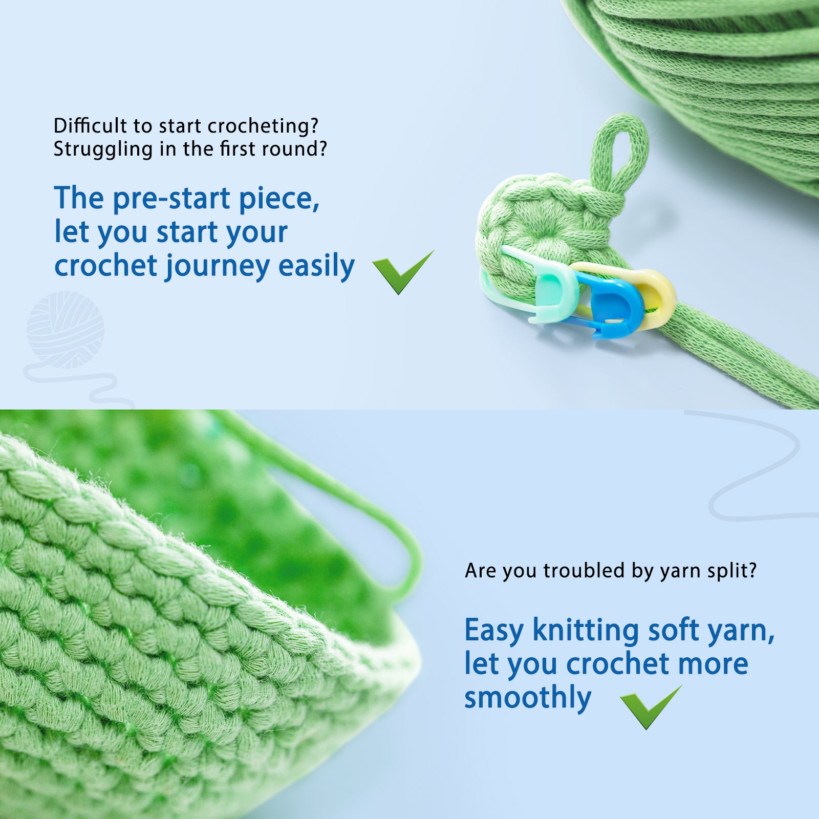 CROCHET BOX Beginners Crochet Kit: Fish