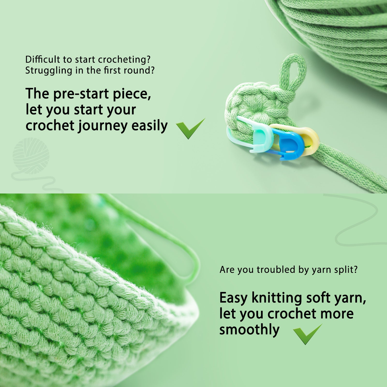CrochetBox Crochet Kit for Beginners: Frog Crochet Kit for Adults, Teens, Starters, Include Easy to Use Yarn, Step-by-Step Video, Patterns, Cute Animal Design, Thanksgiving, Christmas, Birthday Gift