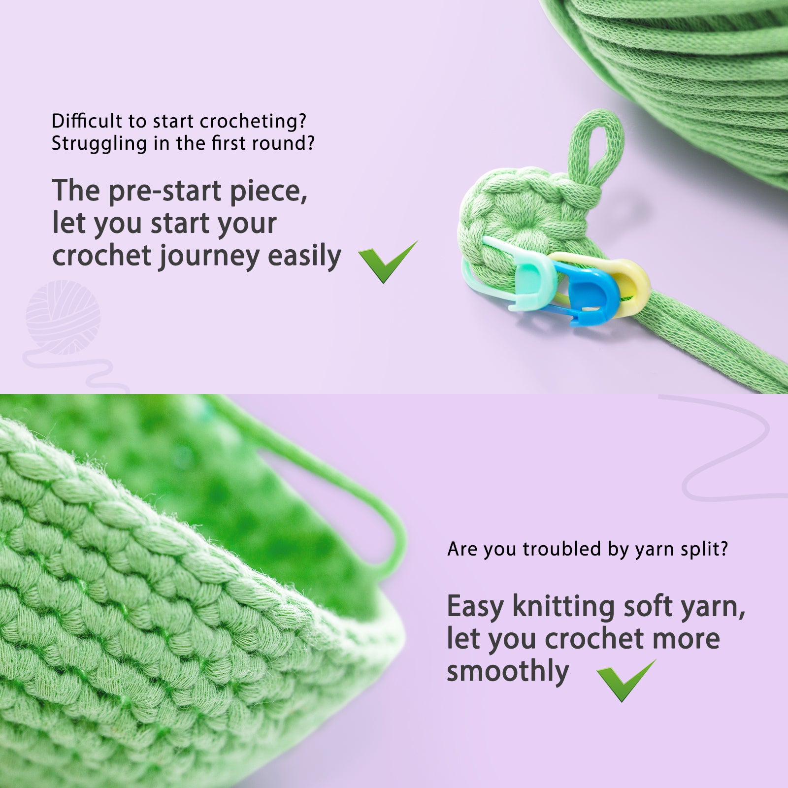 CrochetBox Complete Beginners Crochet Kit- Penguin Crochet Kit, Include Step-by-Step Video Tutorials, Easy Using Soft Yarn, Instruction, Animal Design, Holiday Birthday Gifts for Adults, Teens