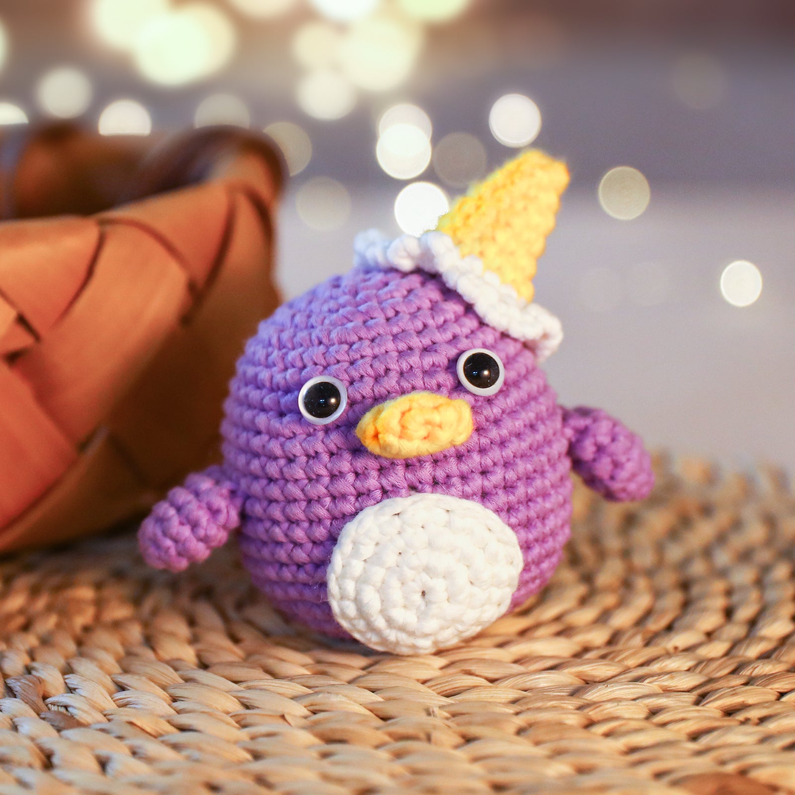 CROCHET BOX Complete Beginners Crochet Kit- Penguin