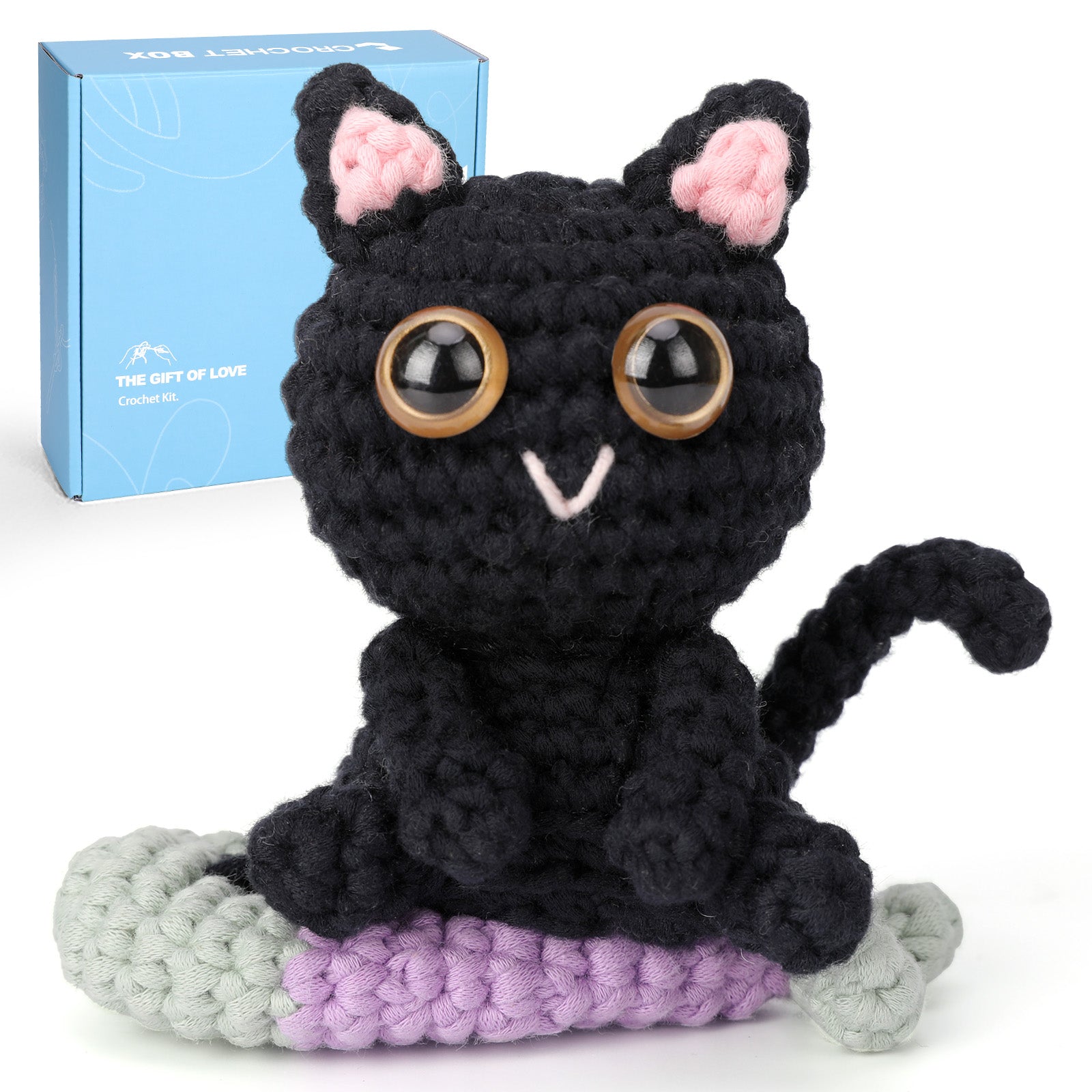 CROCHET BOX Complete Crochet Kit for Beginners —— WitchyCat