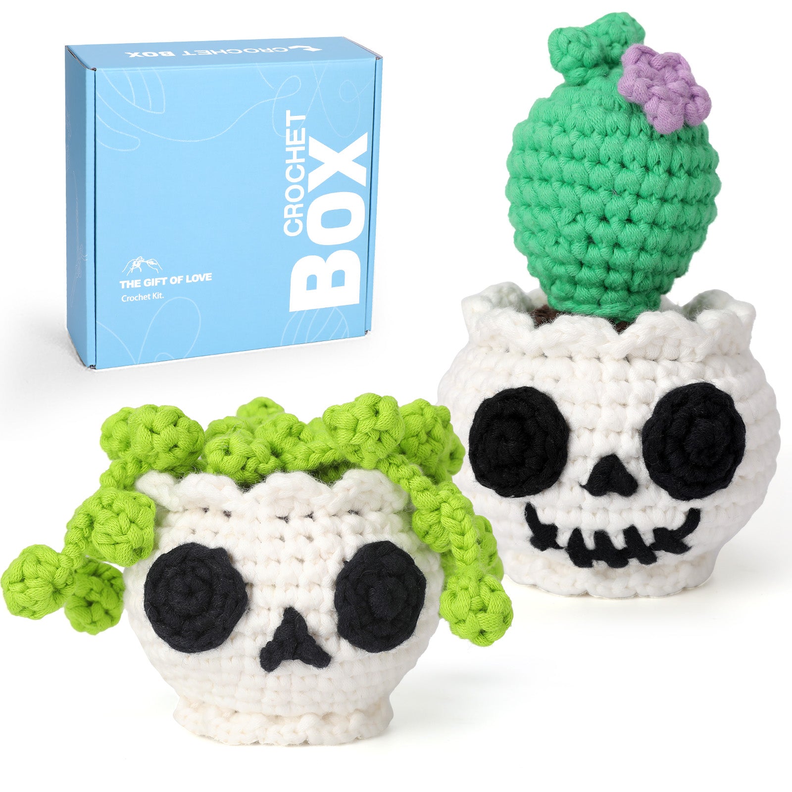 CROCHET BOX Complete Crochet Kit for Beginners ——BoneBloom