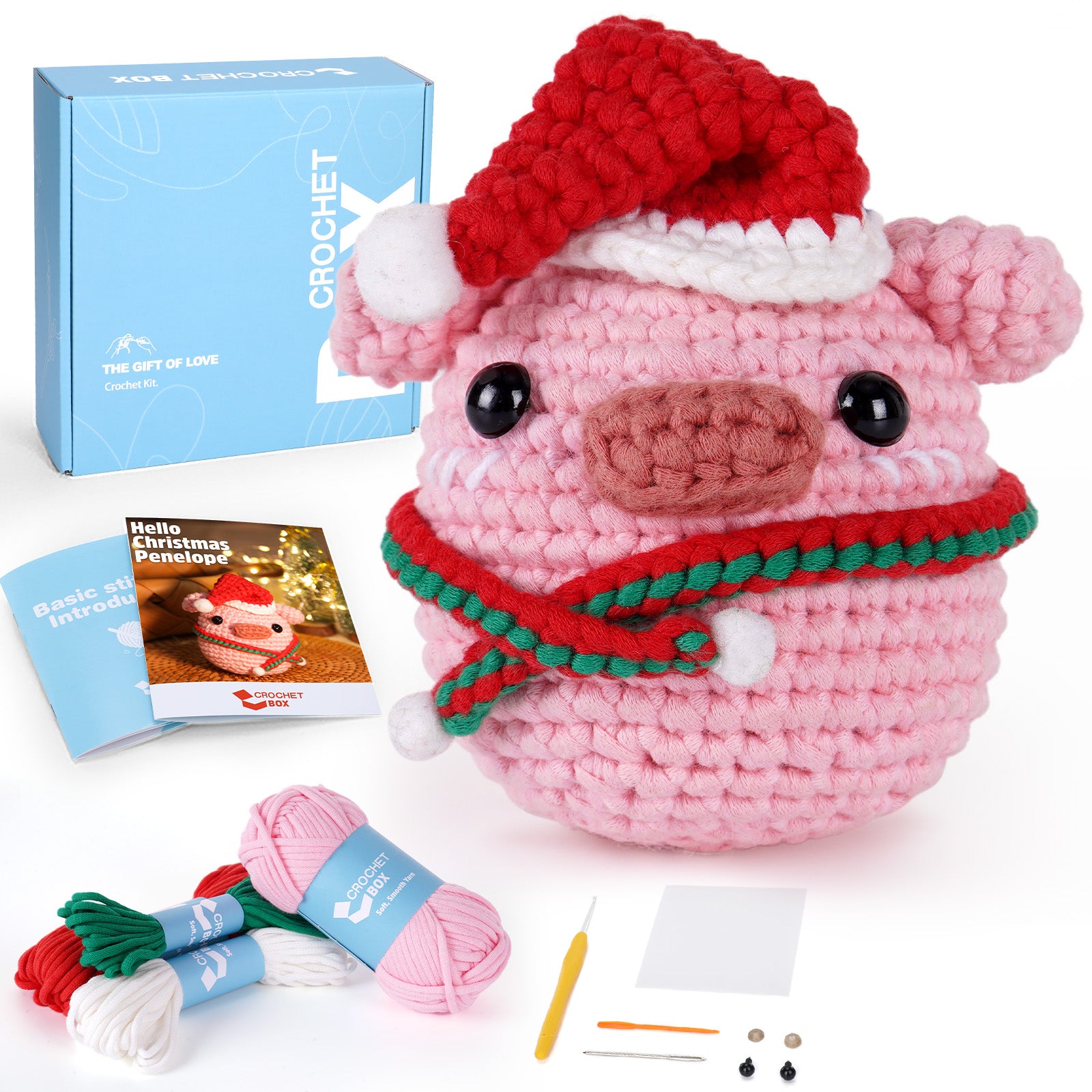 CROCHET BOX Complete Crochet Kit for Beginners ——Penelope