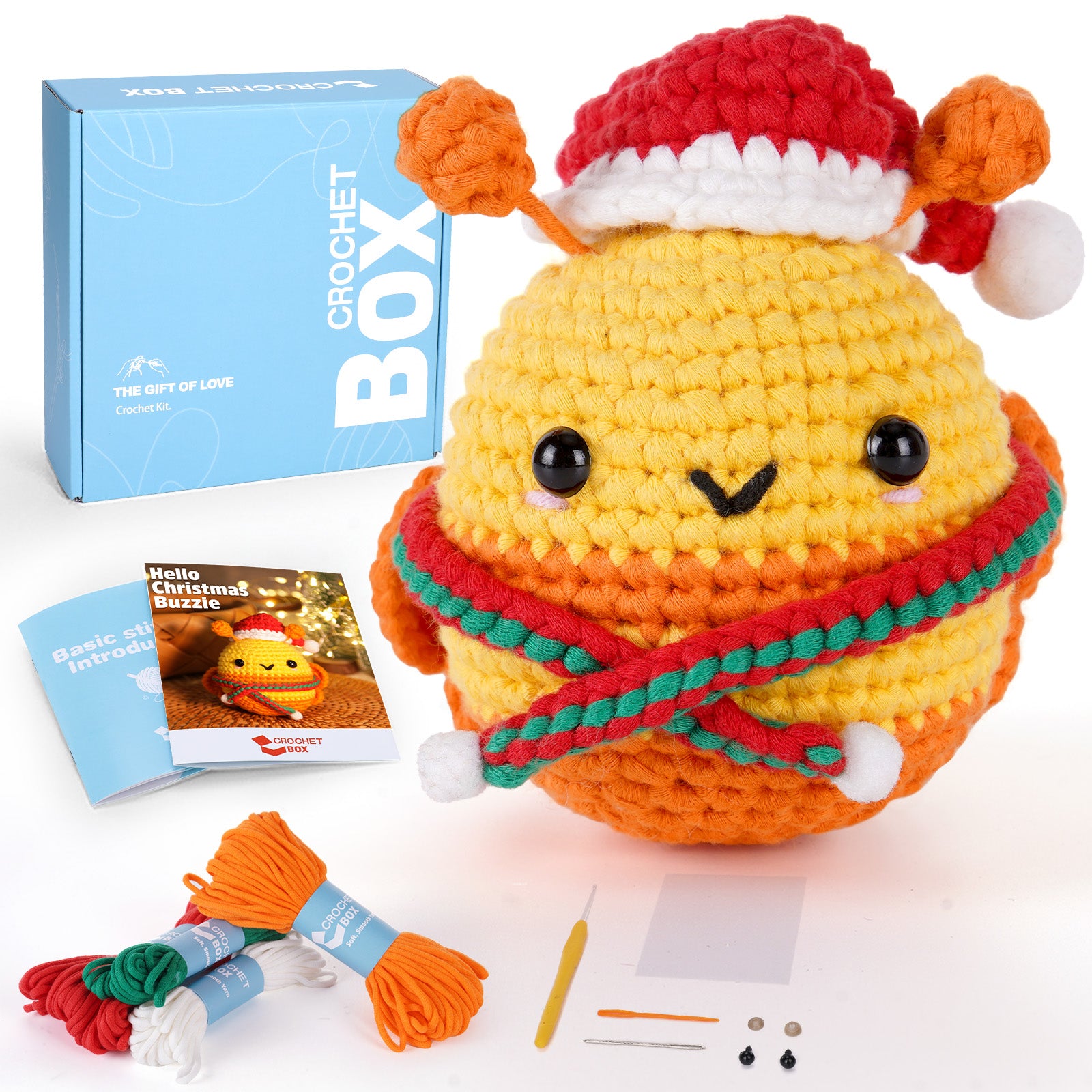 CROCHET BOX Complete Crochet Kit for Beginners ——Buzzie