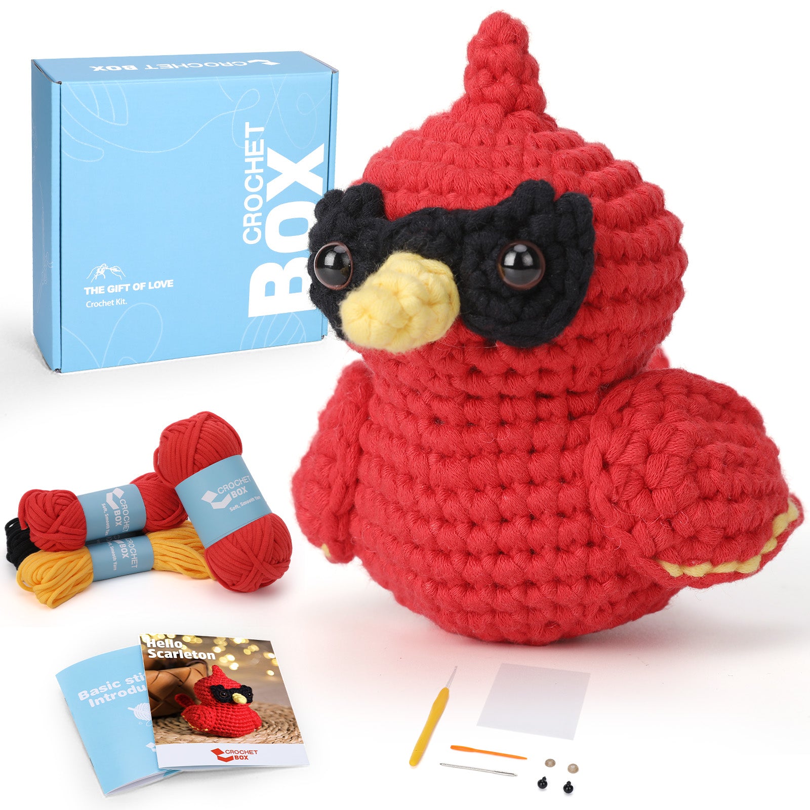 CROCHET BOX Complete Crochet Kit for Beginners ——Scarleton