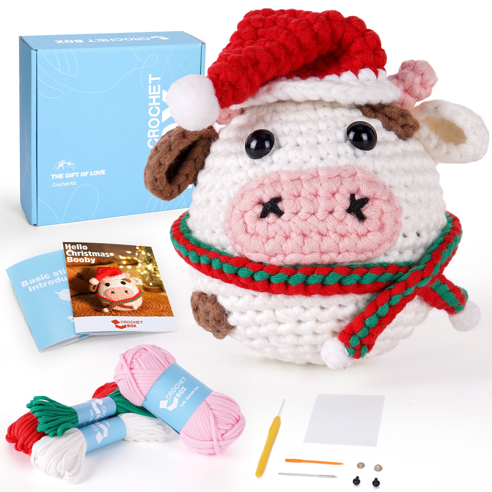 CROCHET BOX Complete Crochet Kit for Beginners ——Booby