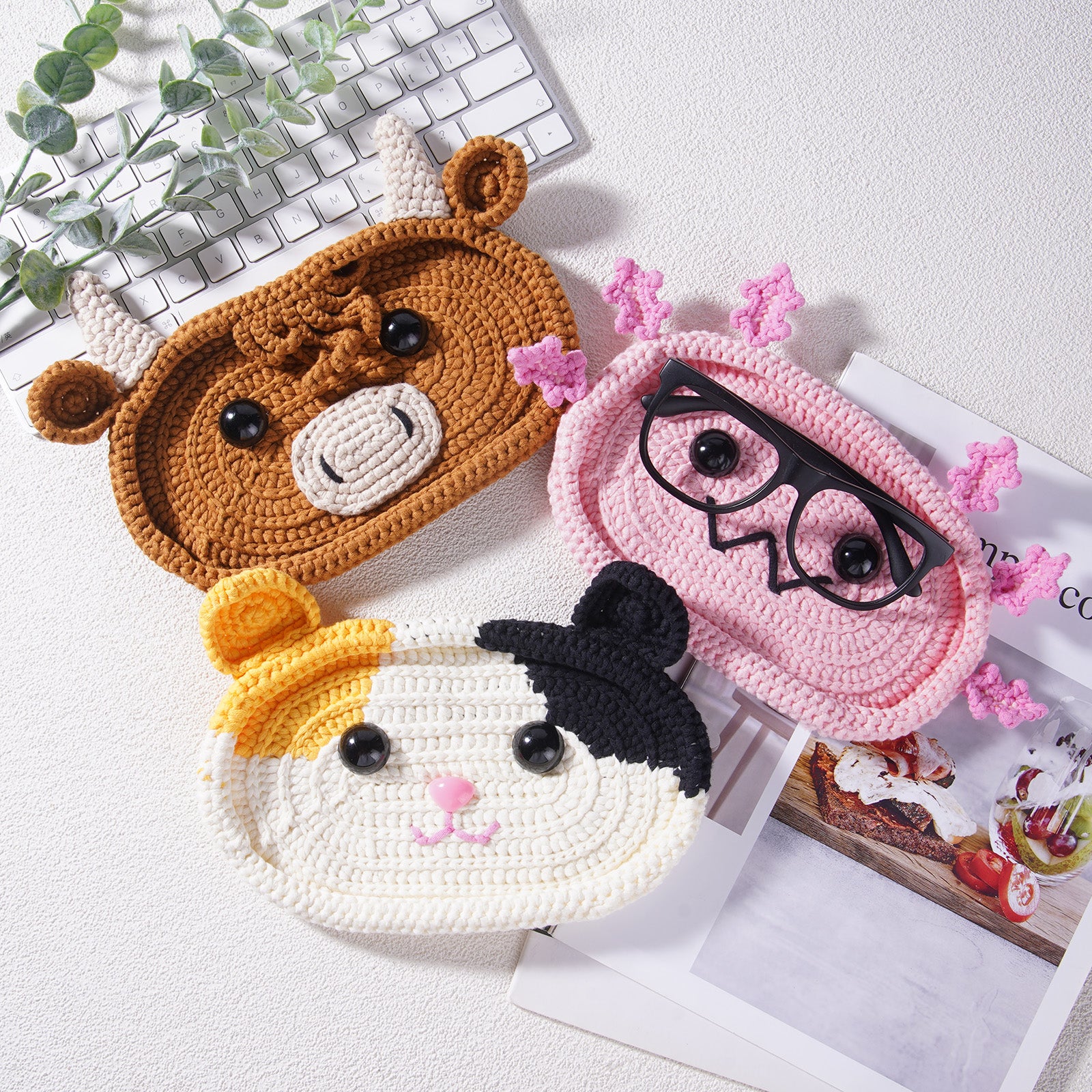 CROCHET BOX Complete Crochet Kit for Beginners ——Peekabuddies