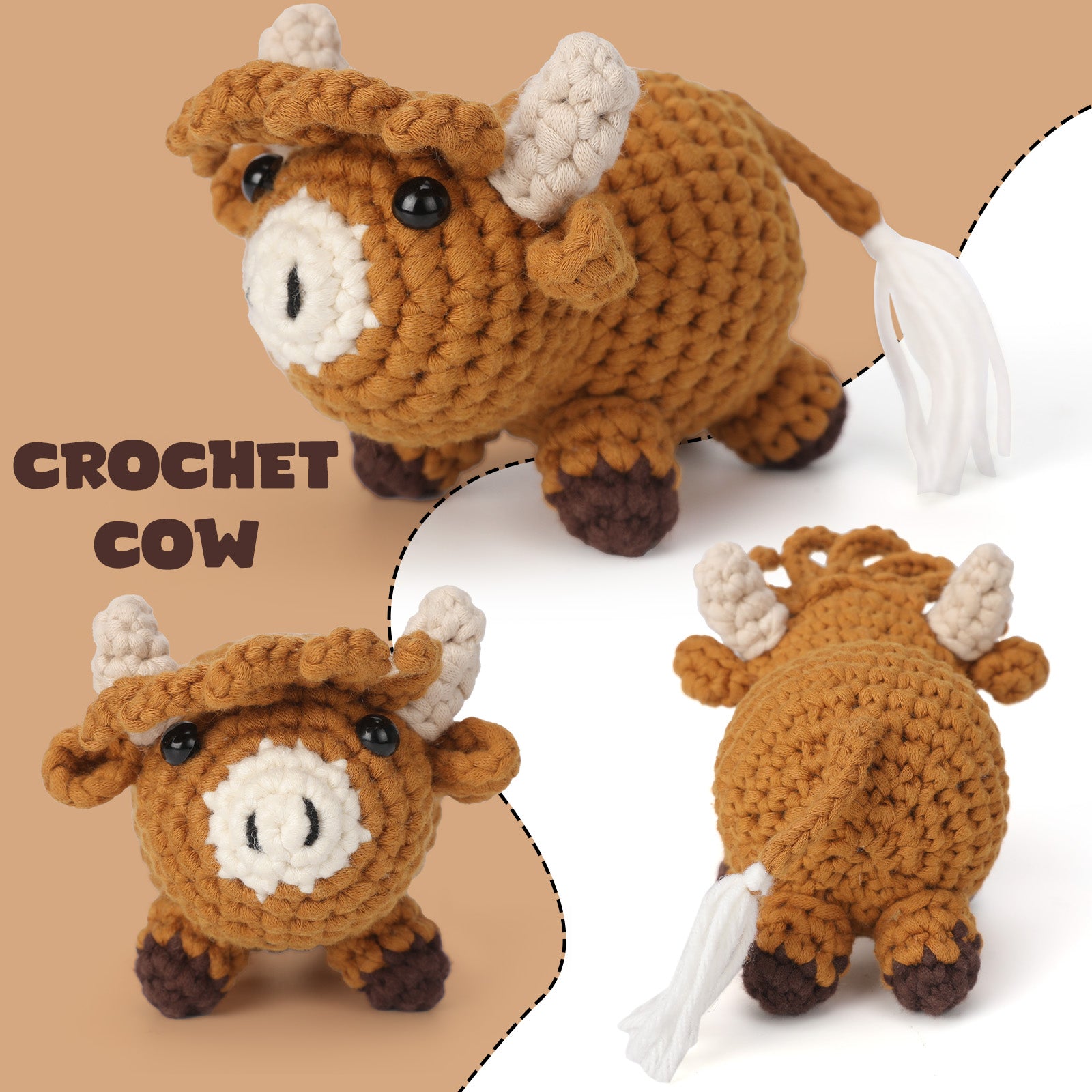 CROCHET BOX Complete Crochet Kit for Beginners ——Moozy