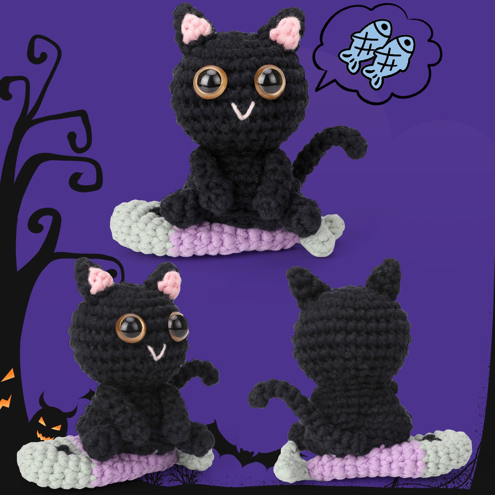 CROCHET BOX Complete Crochet Kit for Beginners —— WitchyCat