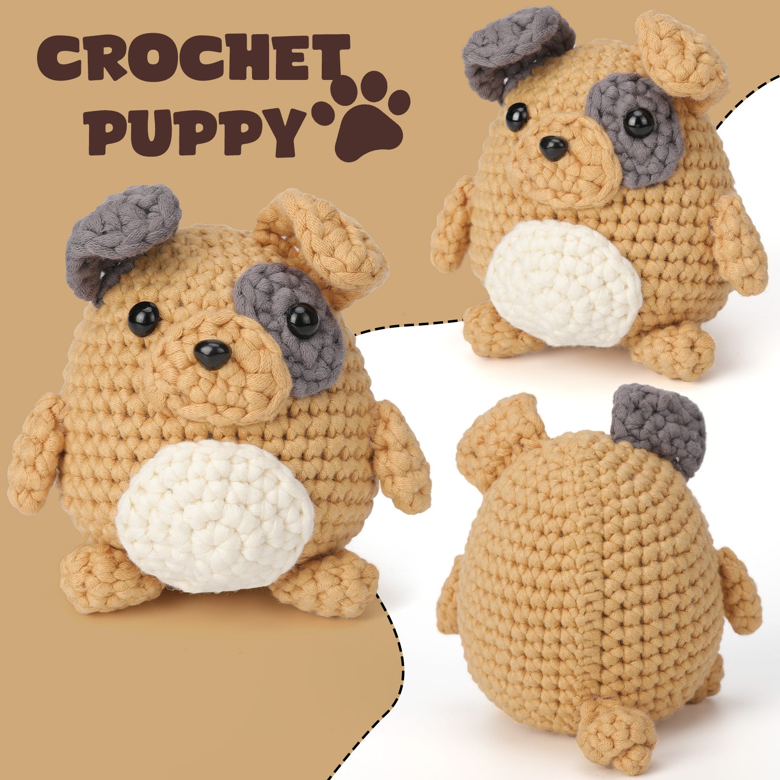 CROCHET BOX Complete Crochet Kit for Beginners ——Milo