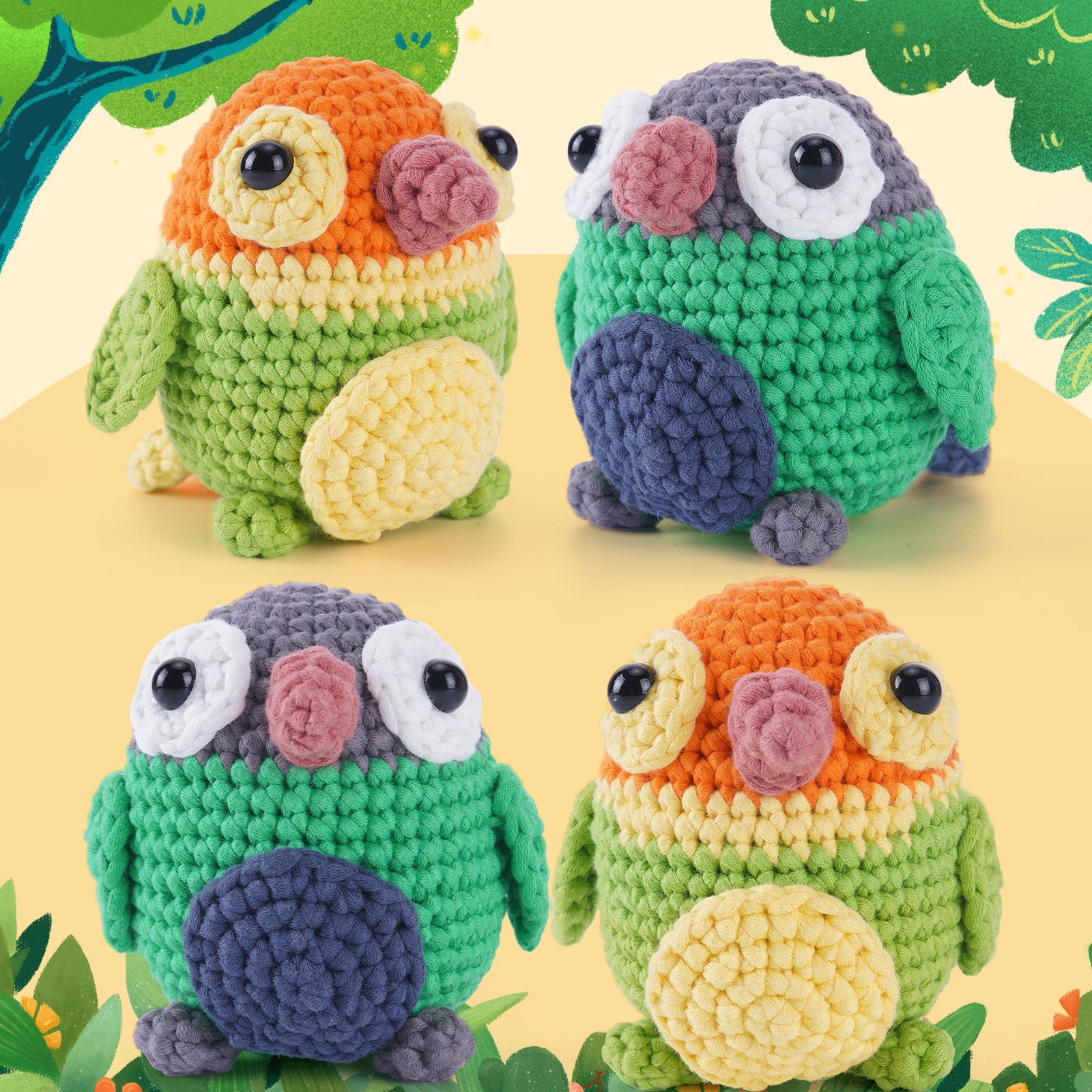 CROCHET BOX Complete Crochet Kit for Beginners ——LovePeep