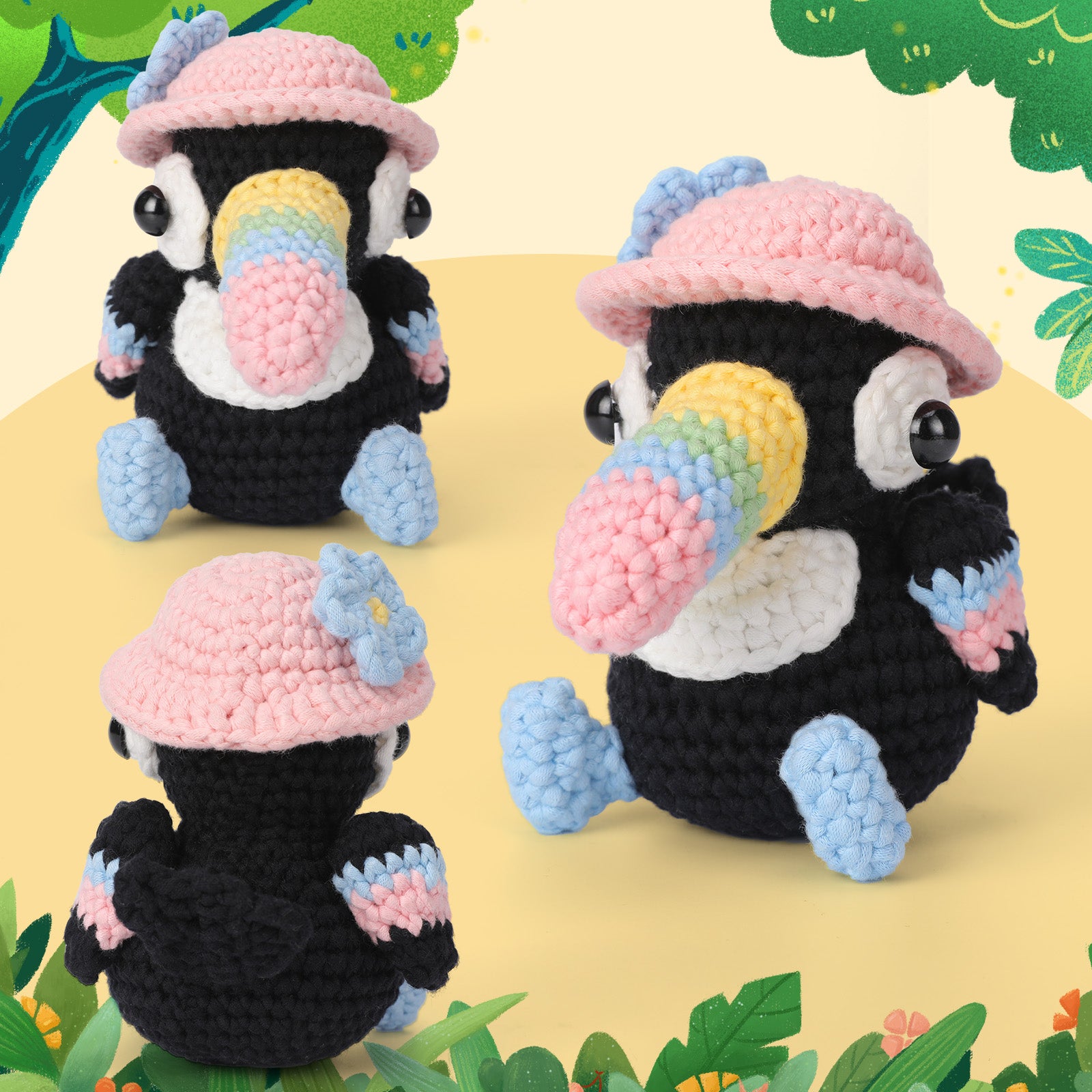 CROCHET BOX Complete Crochet Kit for Beginners ——Tuki