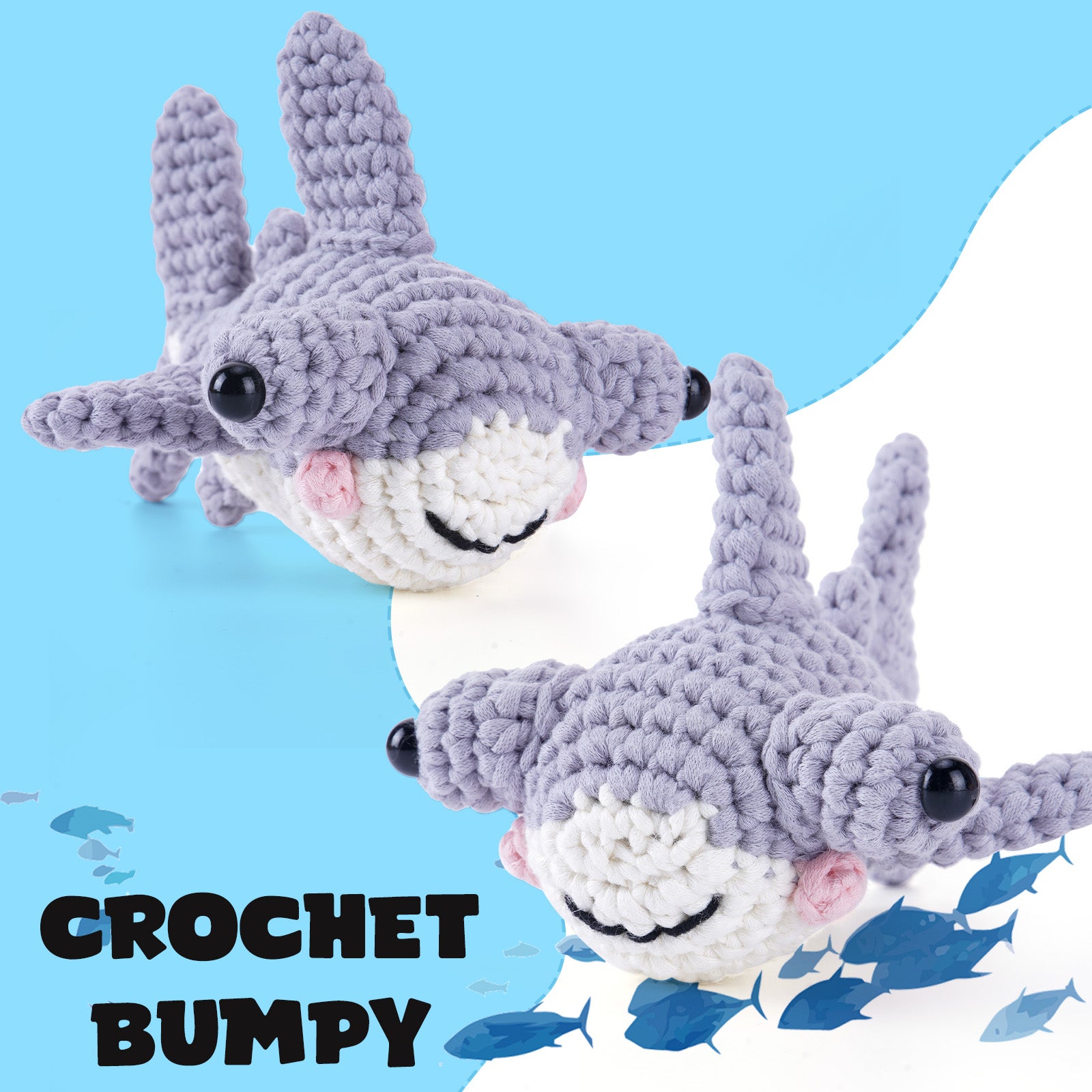 CROCHET BOX Complete Crochet Kit for Beginners ——Bumpy
