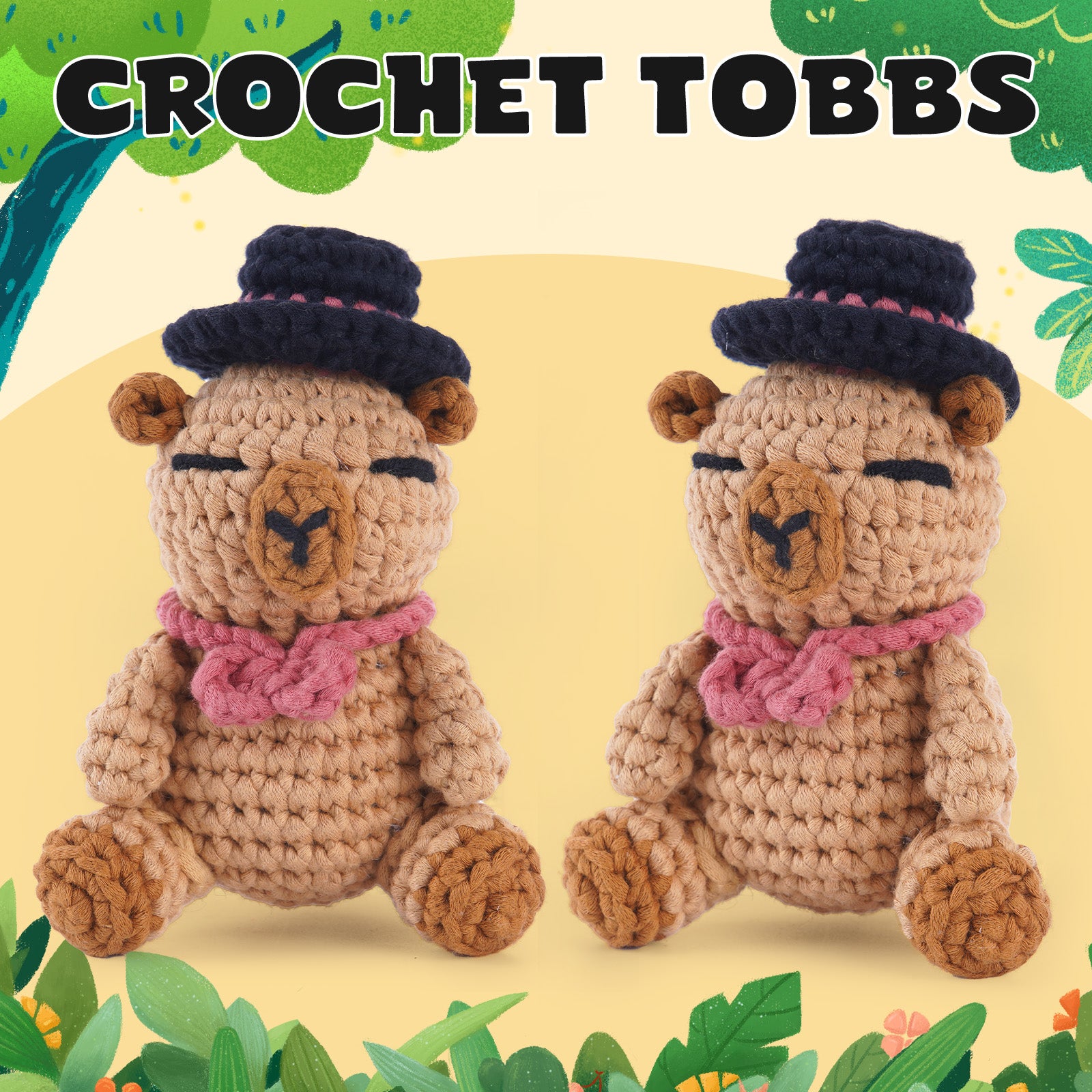 CROCHET BOX Complete Crochet Kit for Beginners ——Tobbs