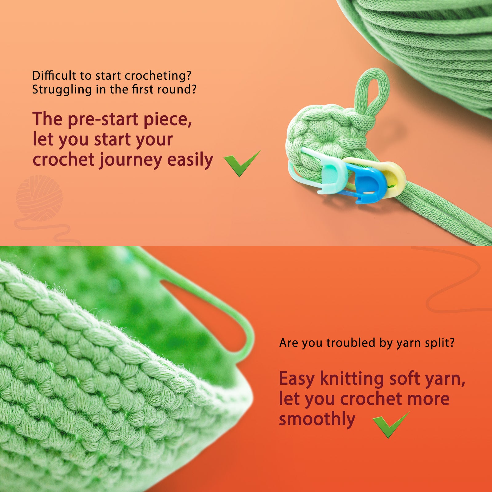 CROCHET BOX Complete Crochet Kit for Beginners —— Ember
