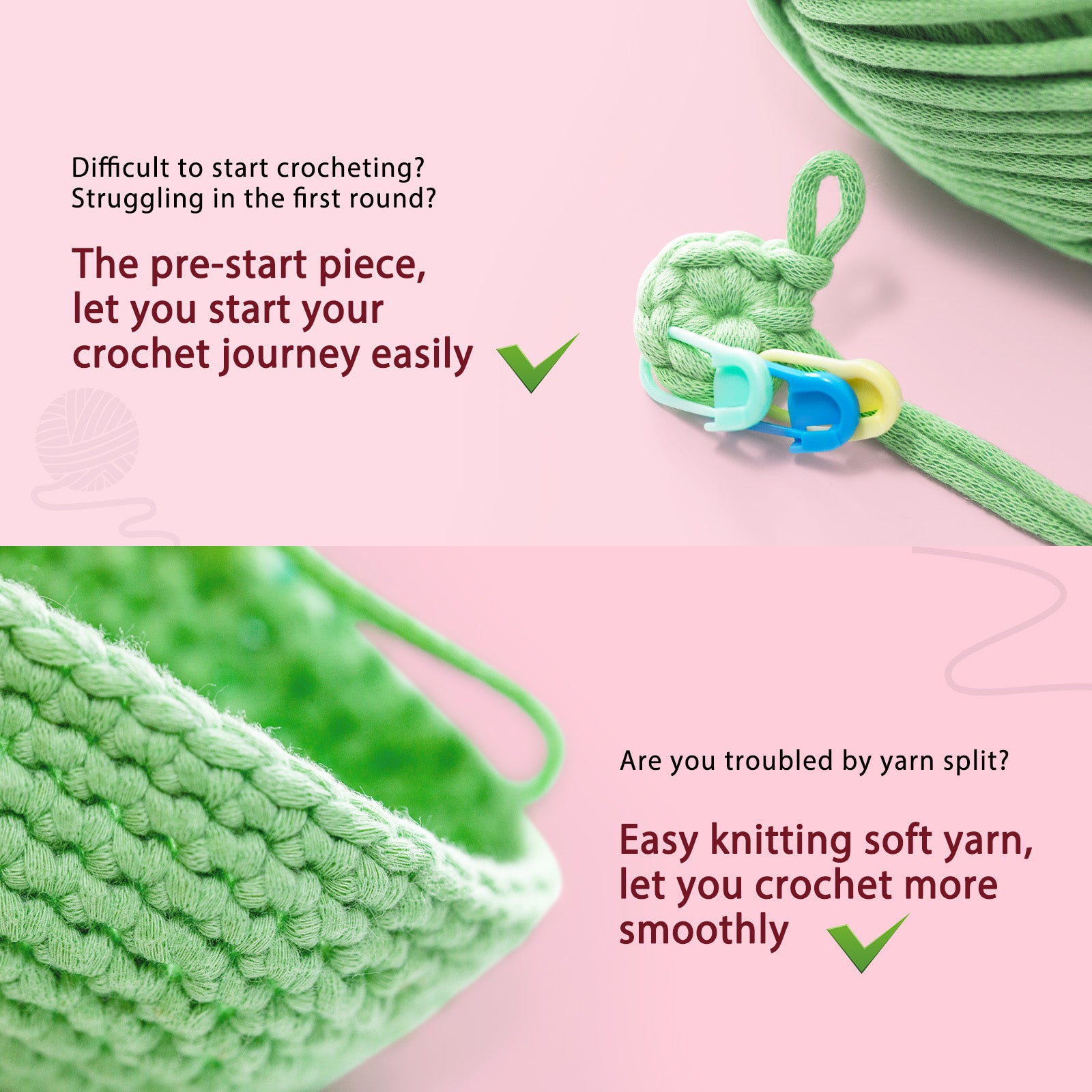 CROCHET BOX Complete Crochet Kit for Beginners ——Luminous