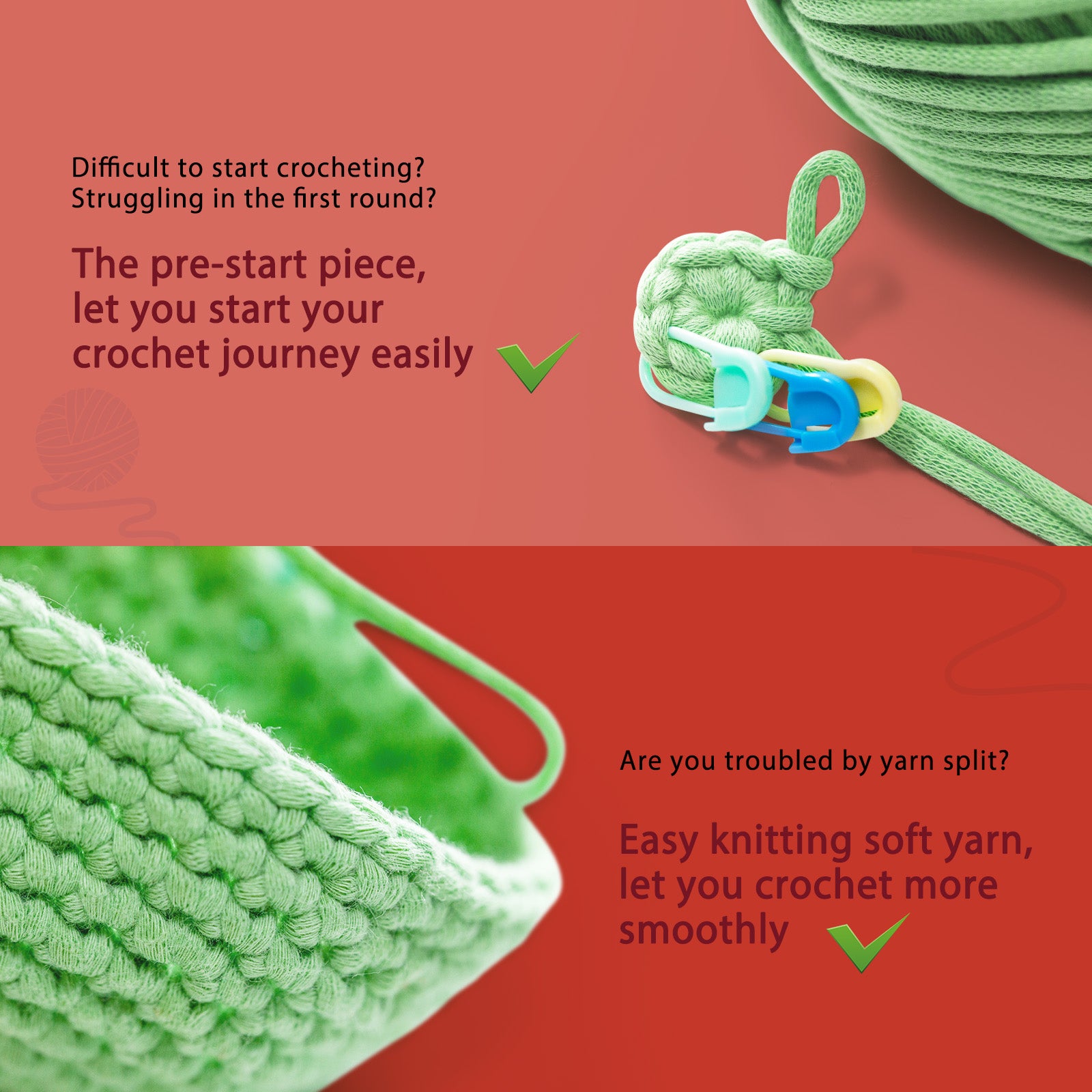CROCHET BOX Complete Crochet Kit for Beginners ——Scarleton