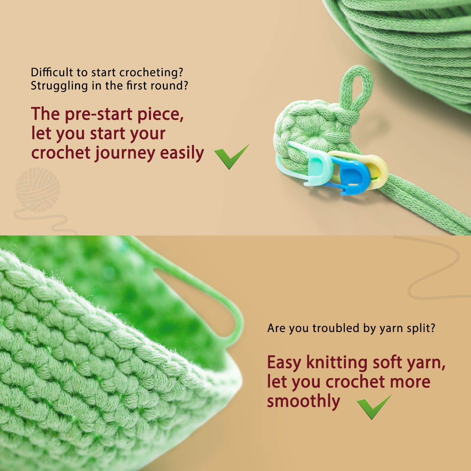 CROCHET BOX Complete Crochet Kit for Beginners ——Milo