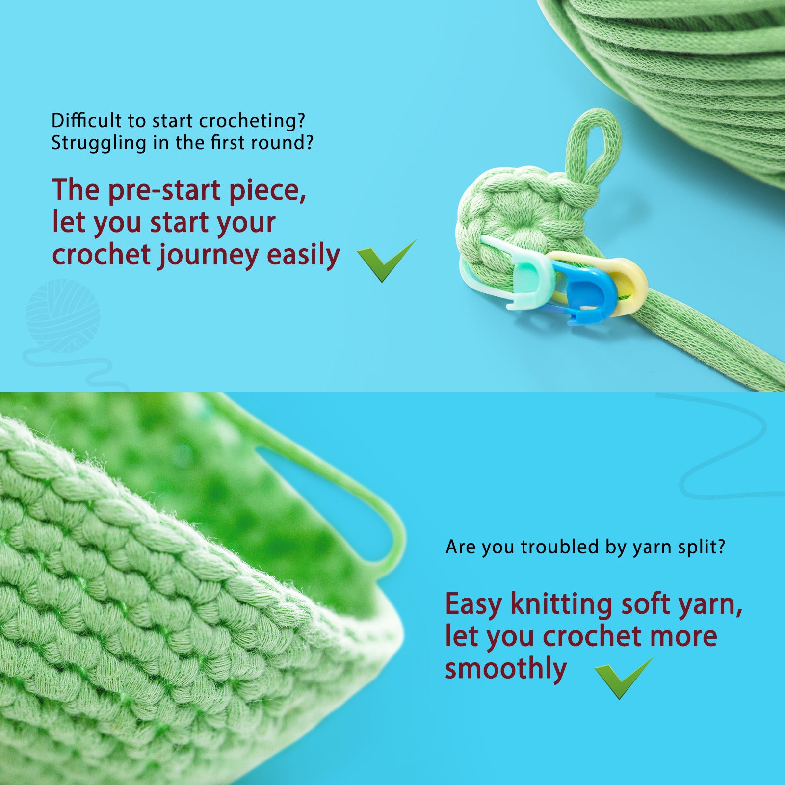 CROCHET BOX Complete Crochet Kit for Beginners ——Yeti