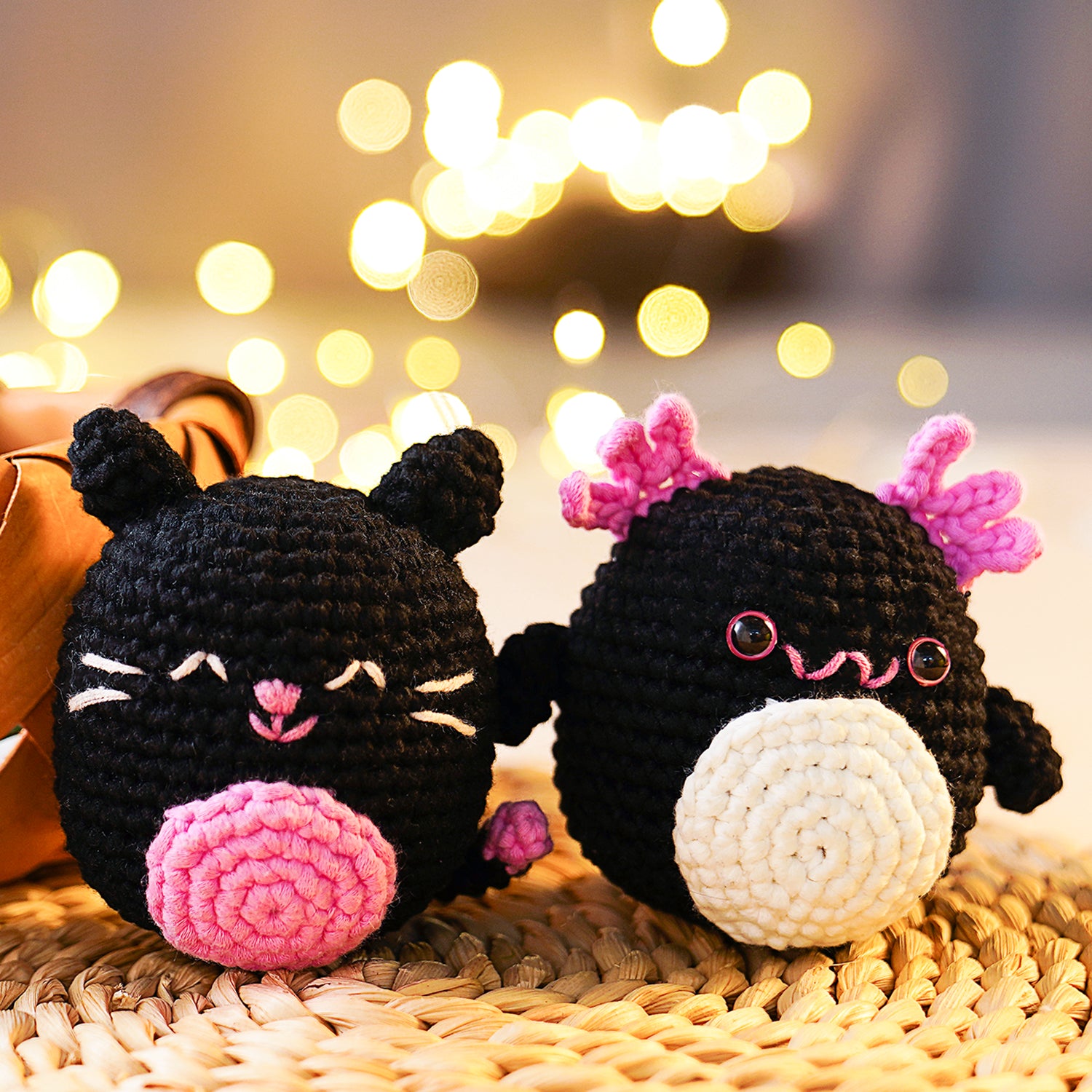 CROCHET BOX Complete Crochet Kit for Beginners - Shadow Creatures