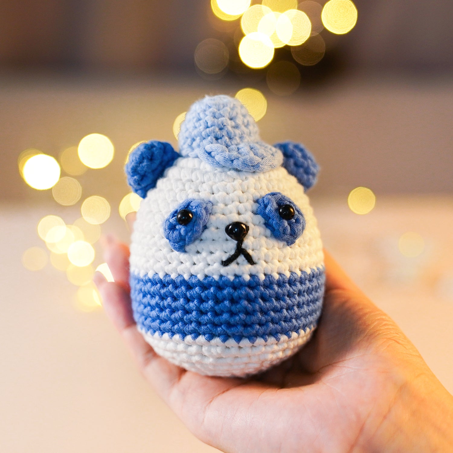 CROCHET BOX Complete Crochet Kit for Beginners - Royal Panda Trio