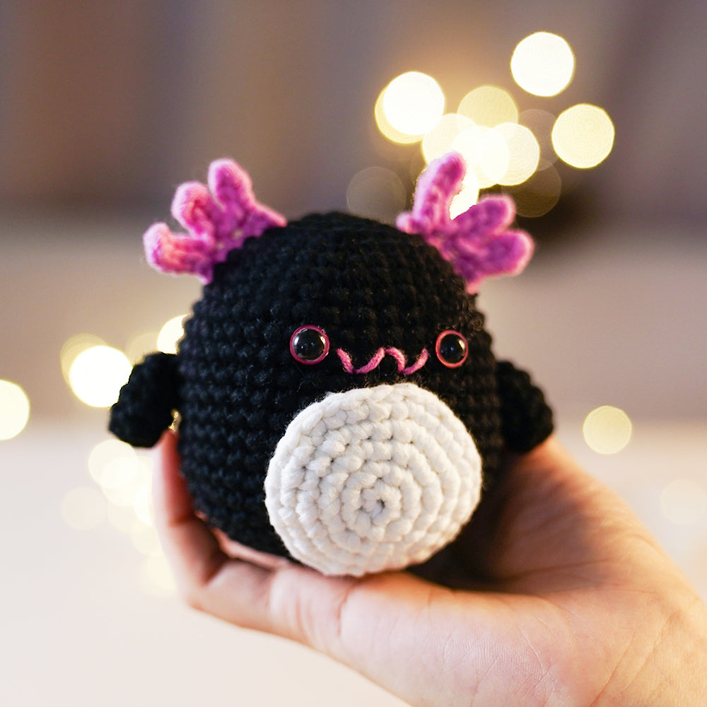 CROCHET BOX Complete Crochet Kit for Beginners - Shadow Creatures