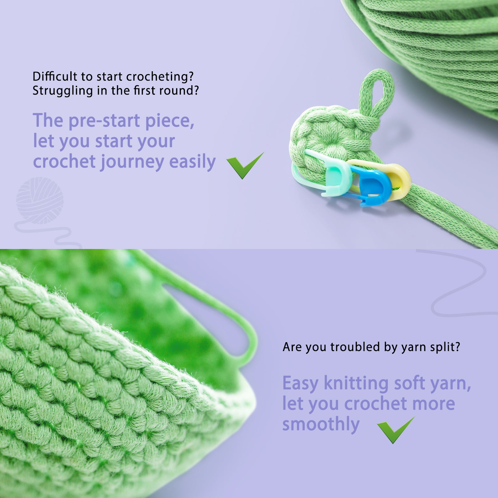 Beginning Crochet Kit (Basic) | Ella Rae Cashmereno & The Crochet Answ