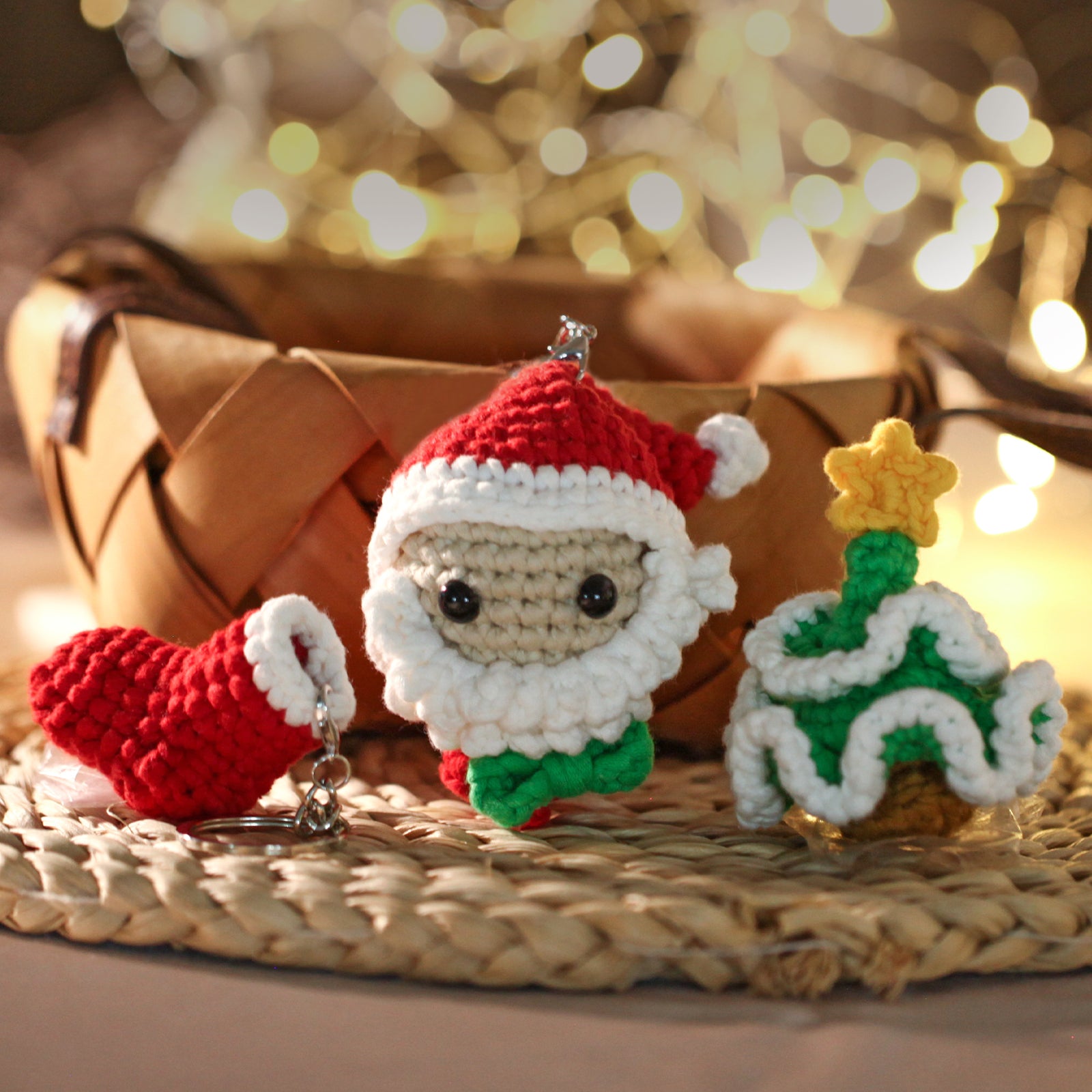 CROCHET BOX Crochet Kit for Beginners—— Christmas Charm