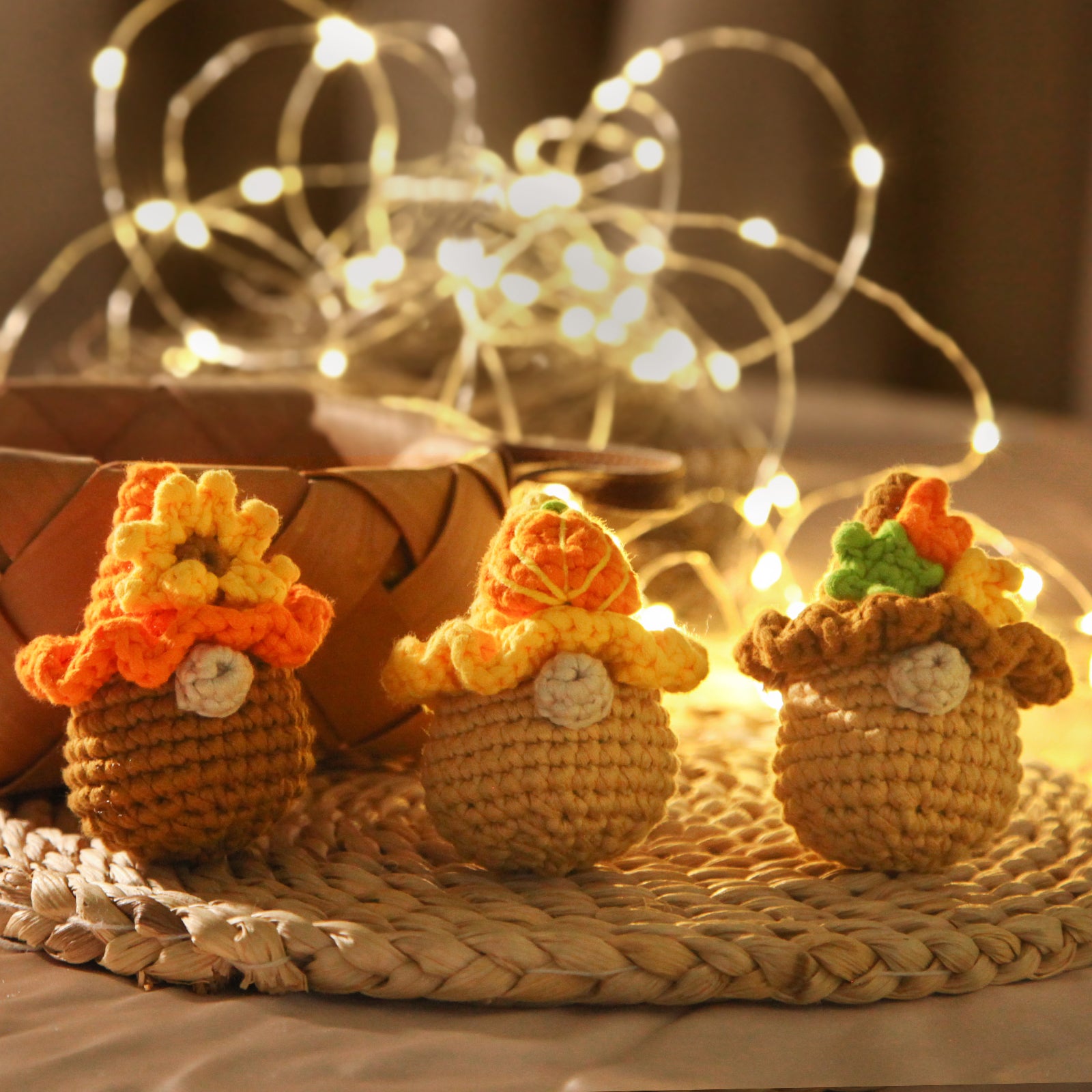 CROCHET BOX Crochet Kit for Beginners—— Autumn Bliss Trio