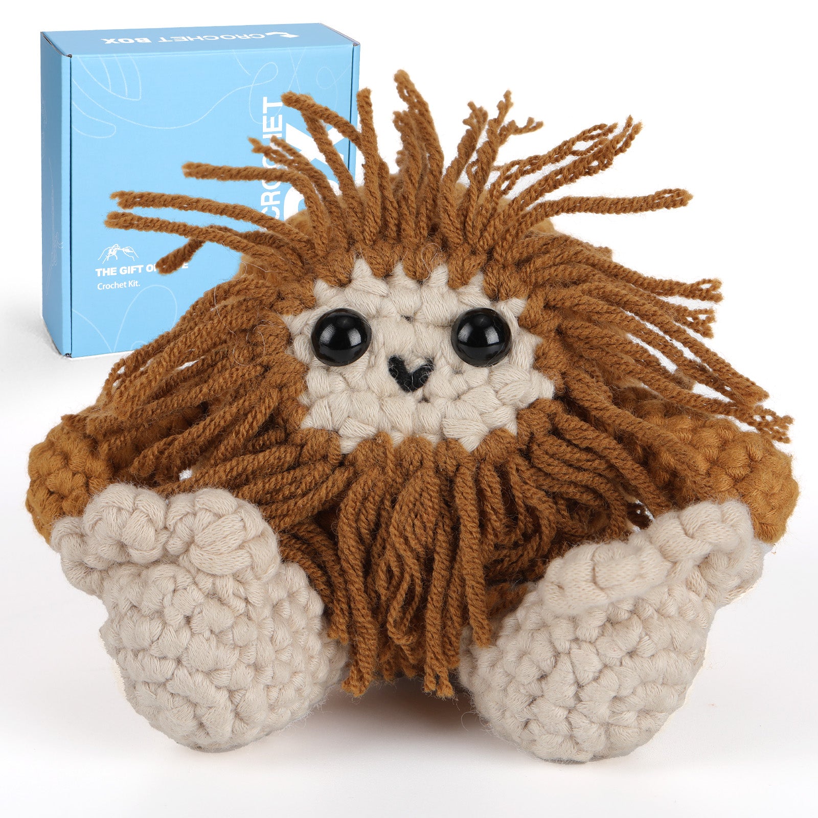 CROCHET BOX Complete Crochet Kit for Beginners —— Biggle