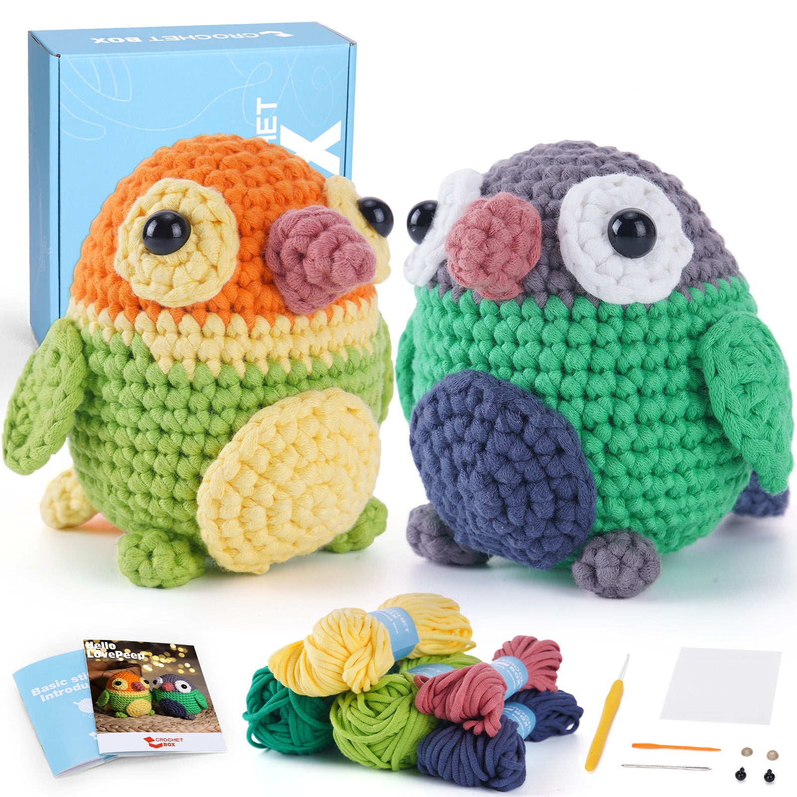 CROCHET BOX Complete Crochet Kit for Beginners ——LovePeep