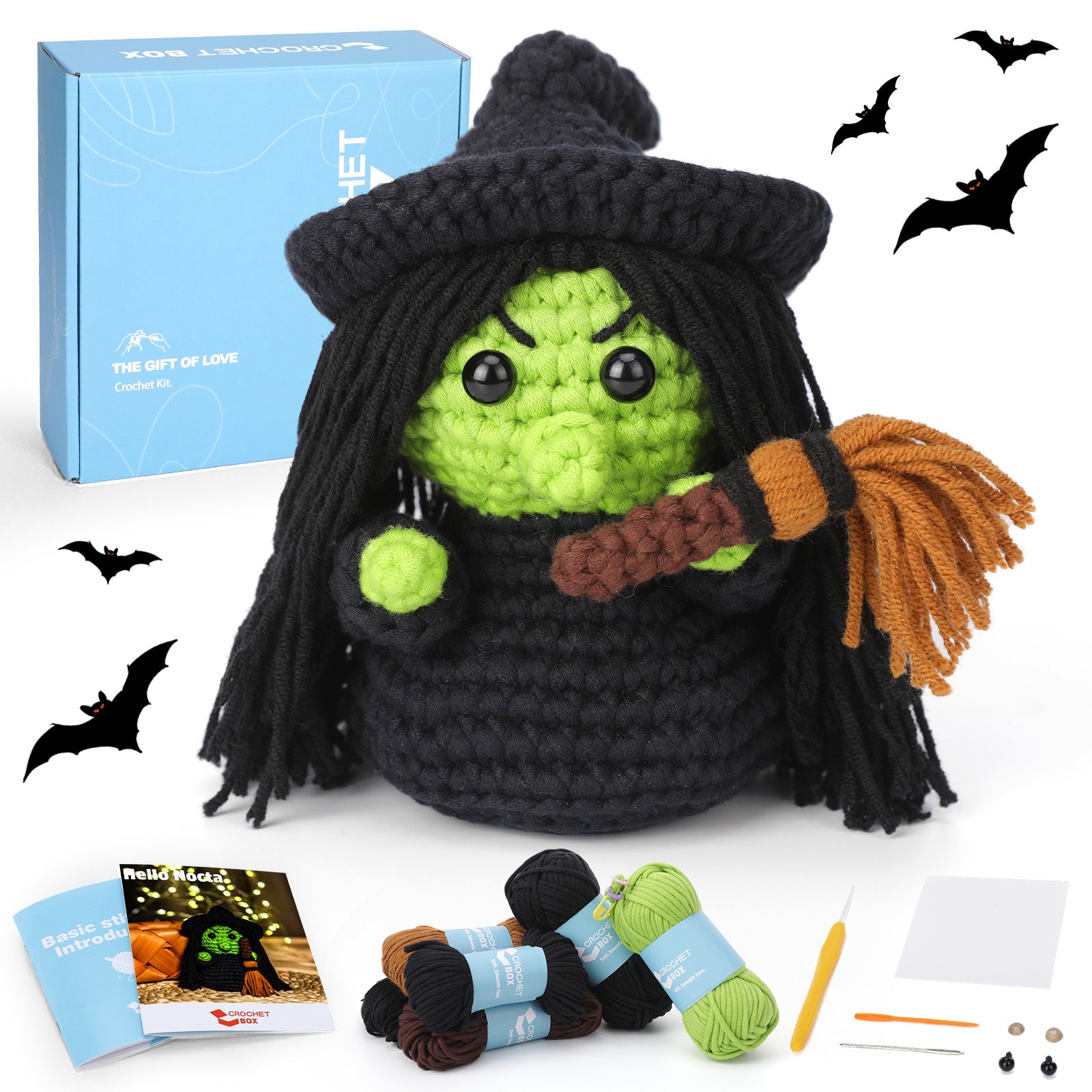 CROCHET BOX Complete Crochet Kit for Beginners ——Nocta