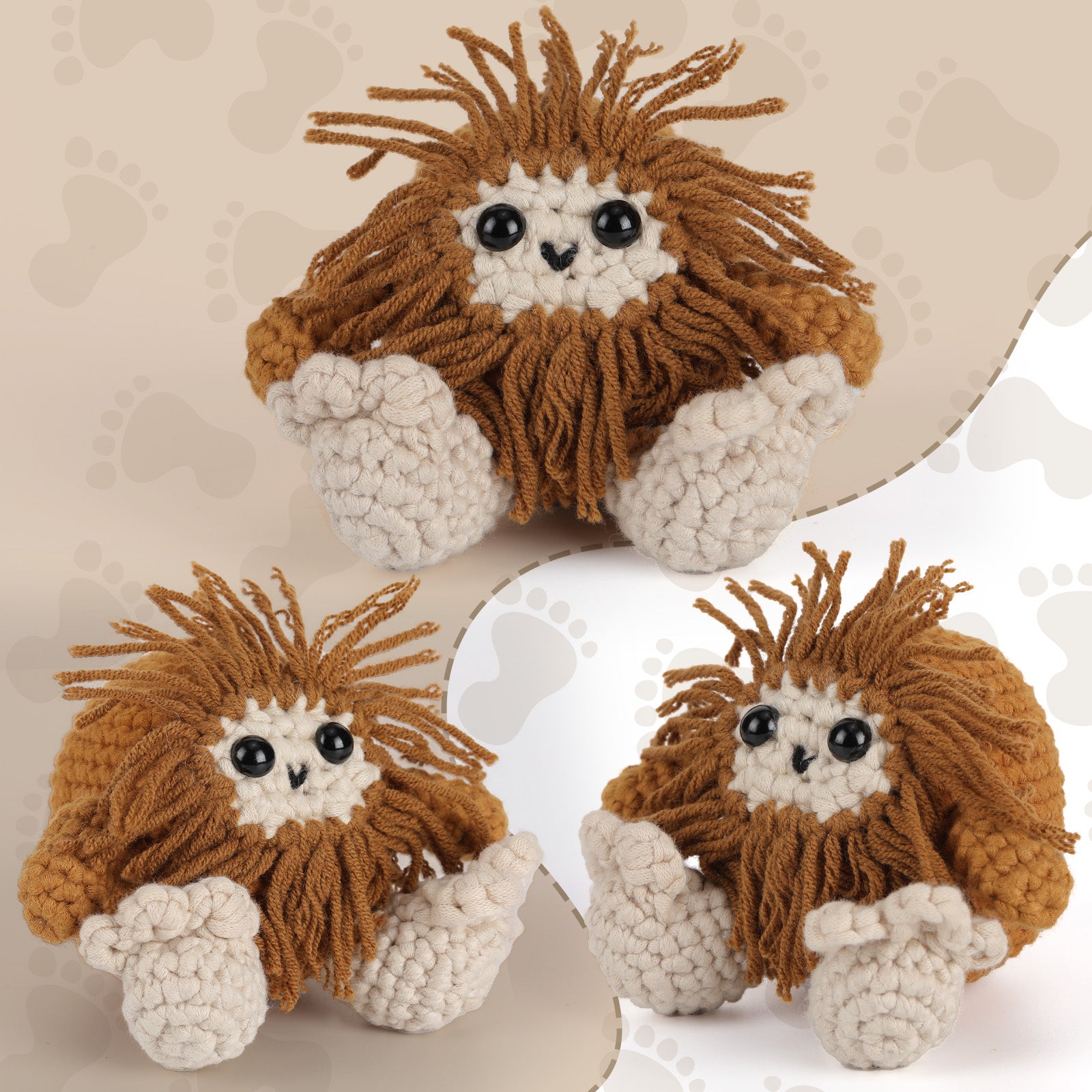 CROCHET BOX Complete Crochet Kit for Beginners —— Biggle