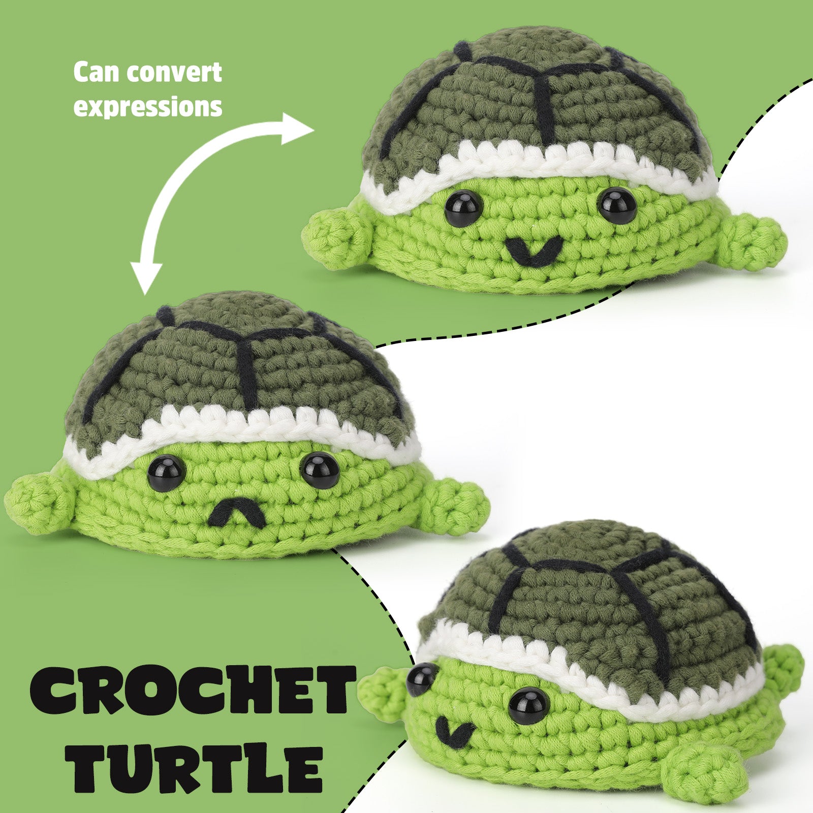 CROCHET BOX Complete Crochet Kit for Beginners ——Flippo