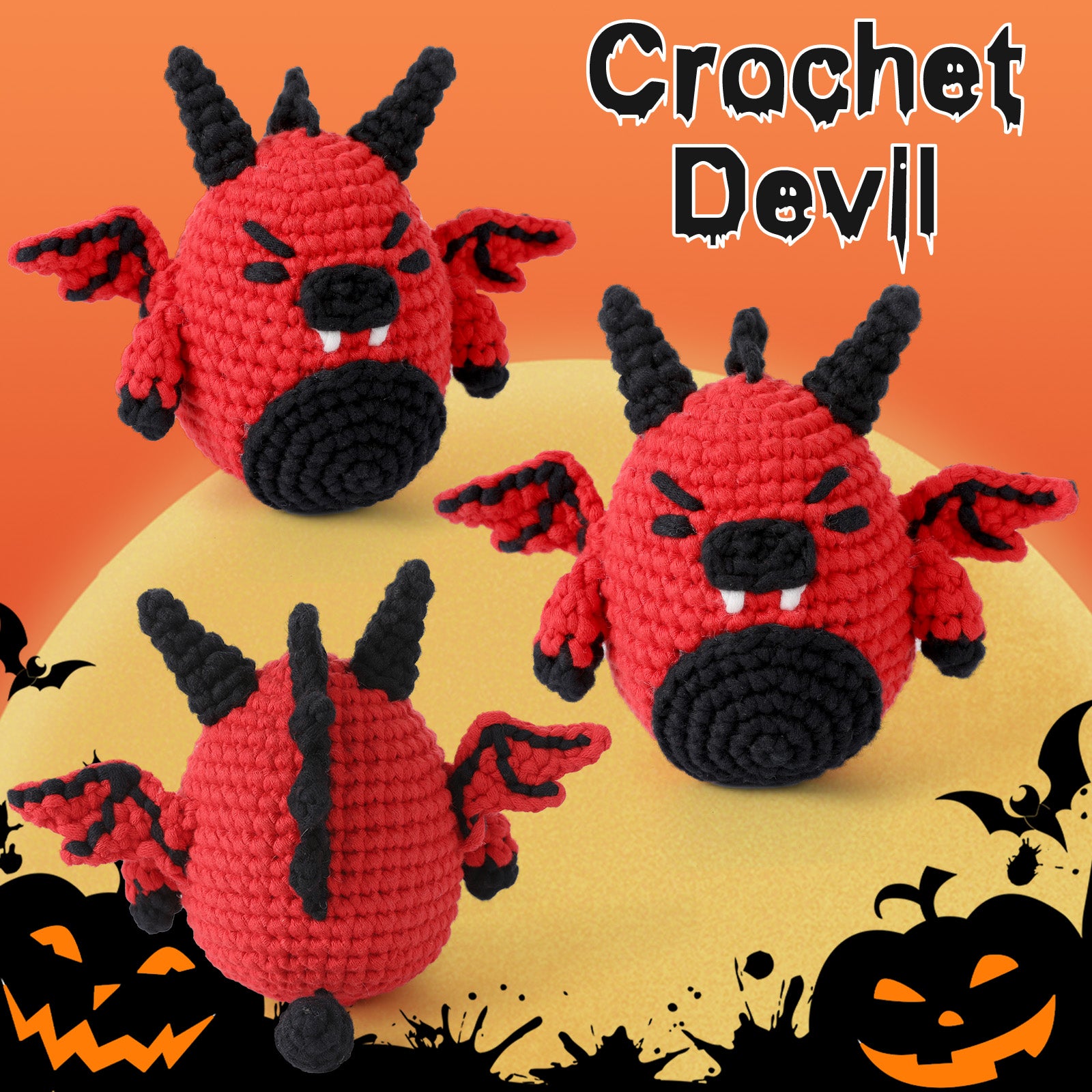 CROCHET BOX Complete Crochet Kit for Beginners —— Ember