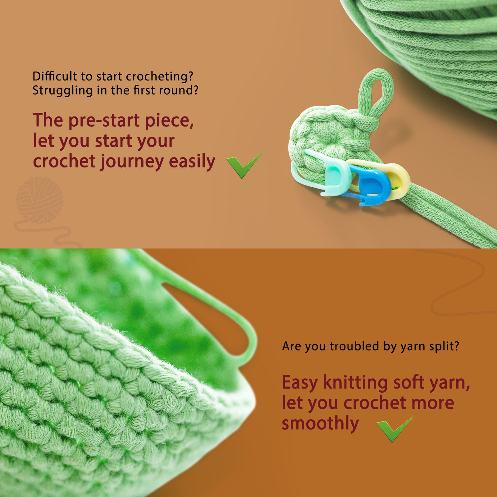 CROCHET BOX Complete Crochet Kit for Beginners —— Starfeather
